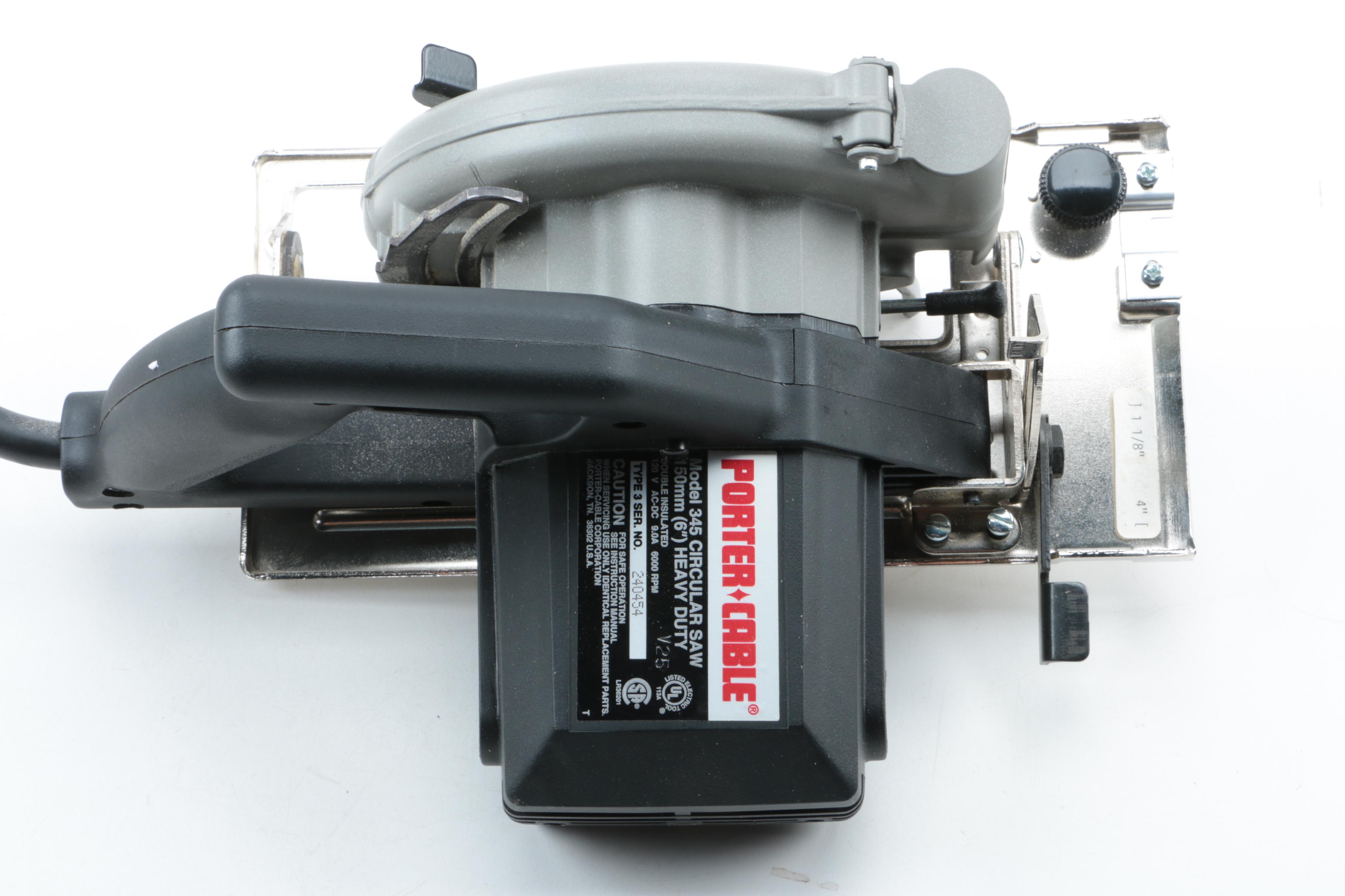 Porter Cable SAW BOSS Circular Saw EBTH