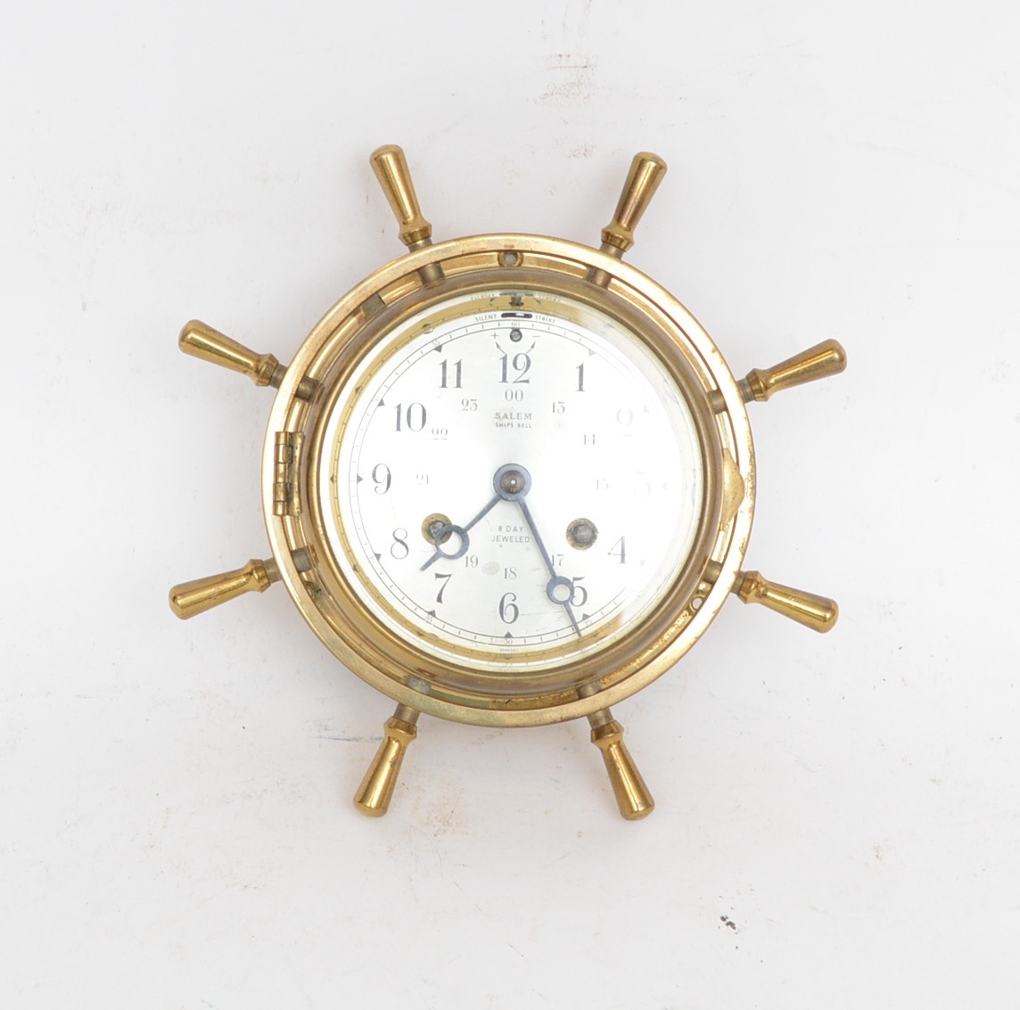 Salem Ship's Bell Clock EBTH