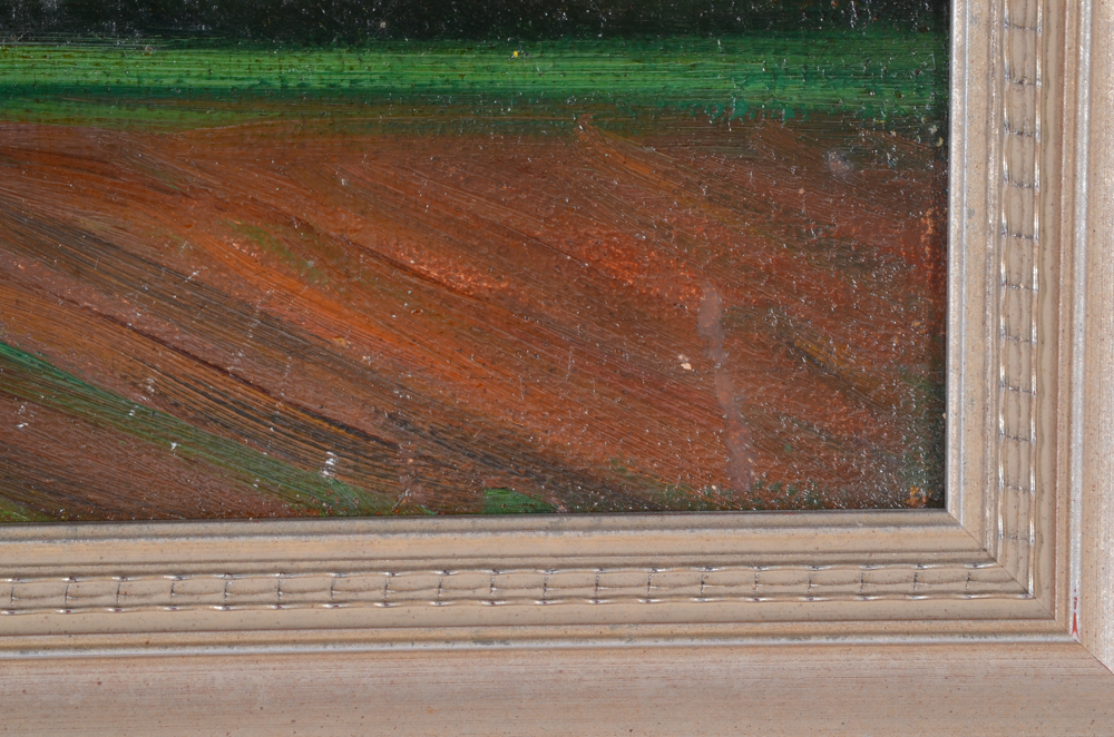 John Weiss Oil Painting on Board "Anticipation" EBTH