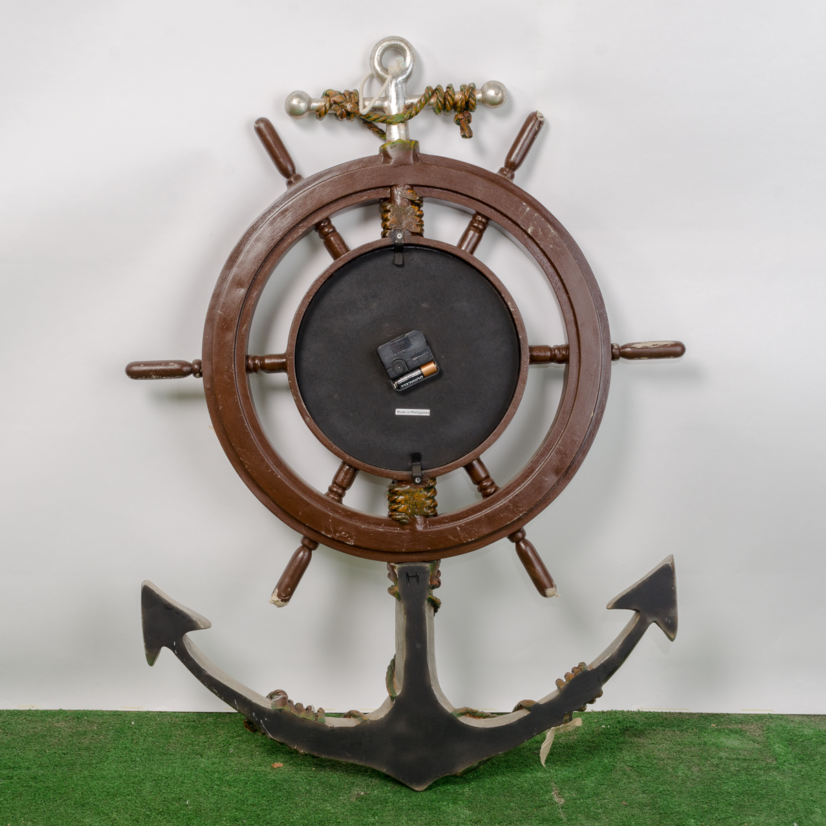 NauticalThemed Wall Clock and Anchor EBTH