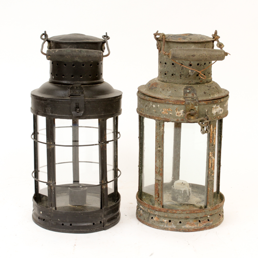 Vintage Candle Lanterns EBTH