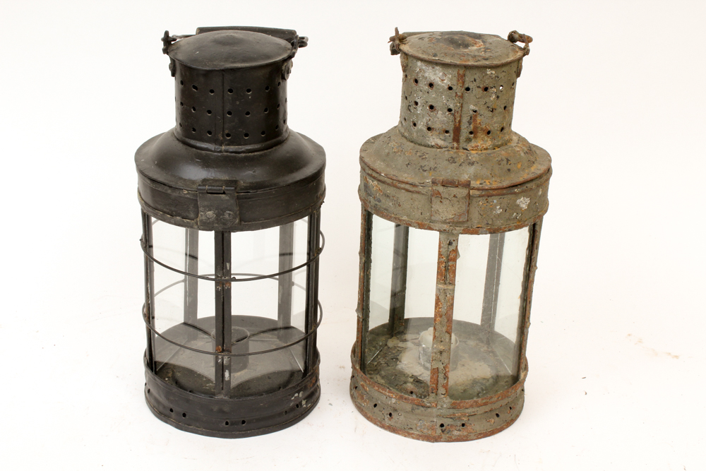 Vintage Candle Lanterns EBTH