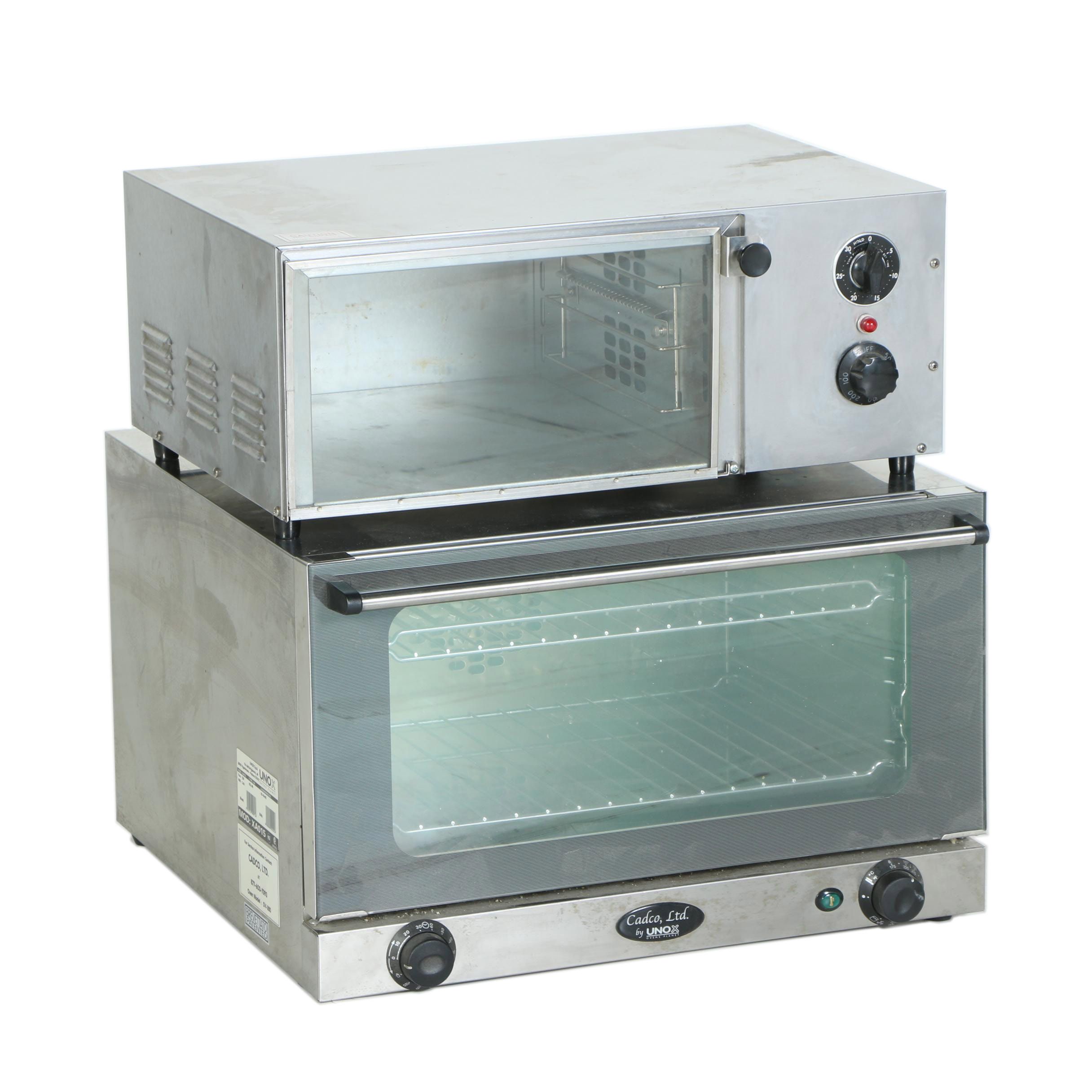 Cadco Ltd Industrial Countertop Convection Oven With Microwave Ebth