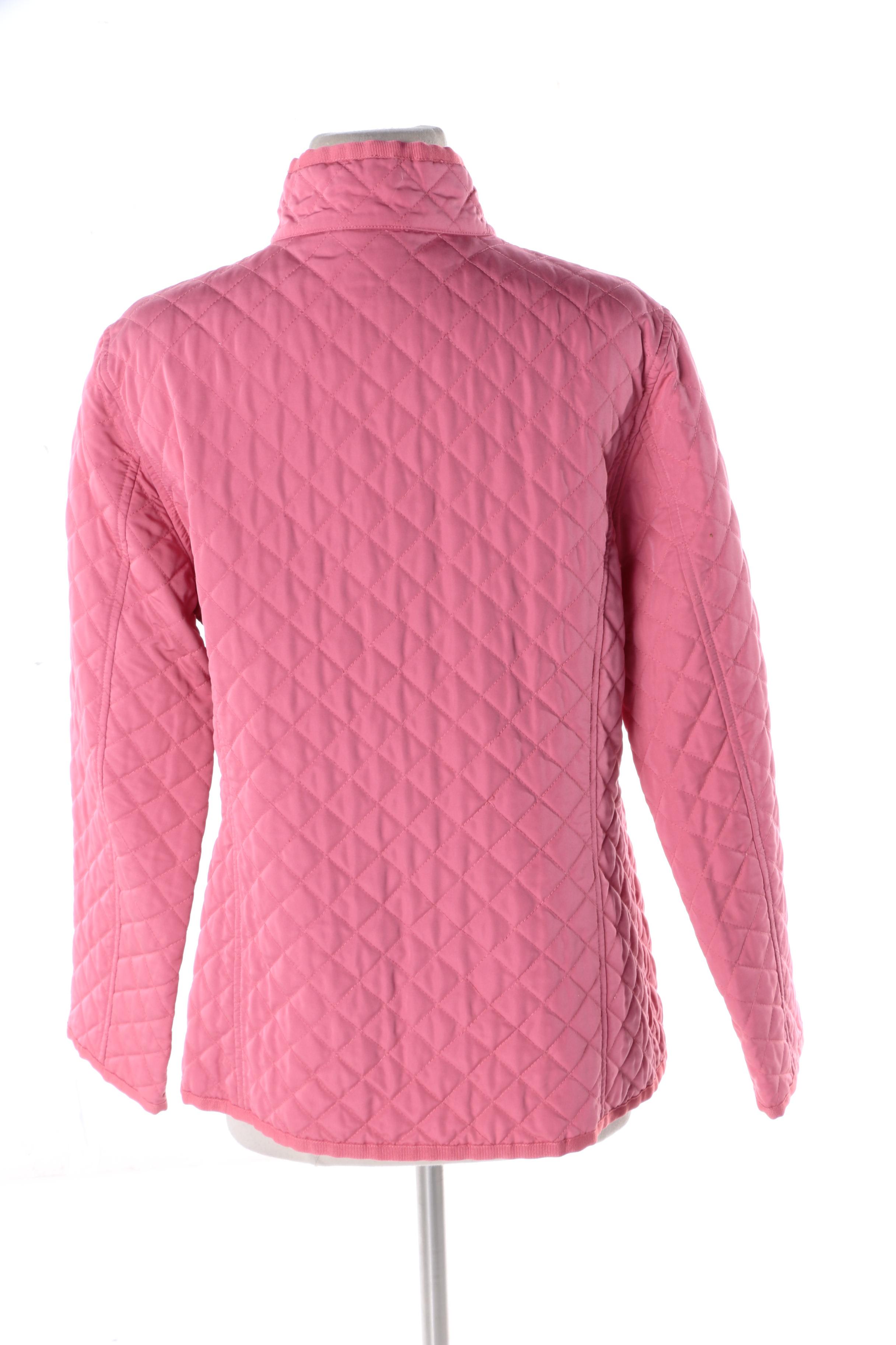Women's Pink Quilted Jacket EBTH