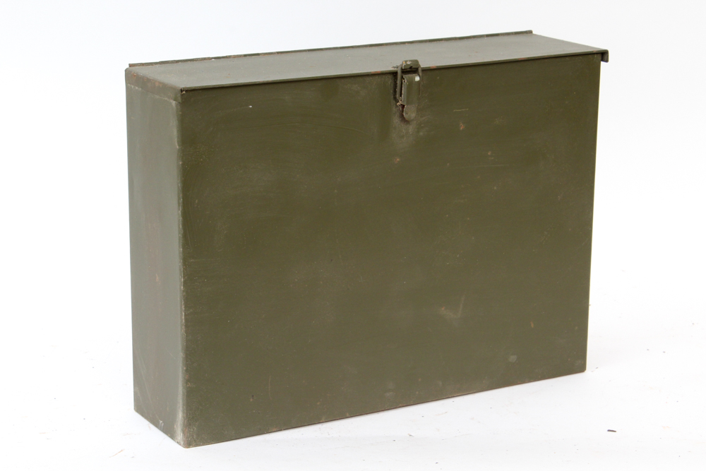 Vintage Metal Storage Boxes EBTH