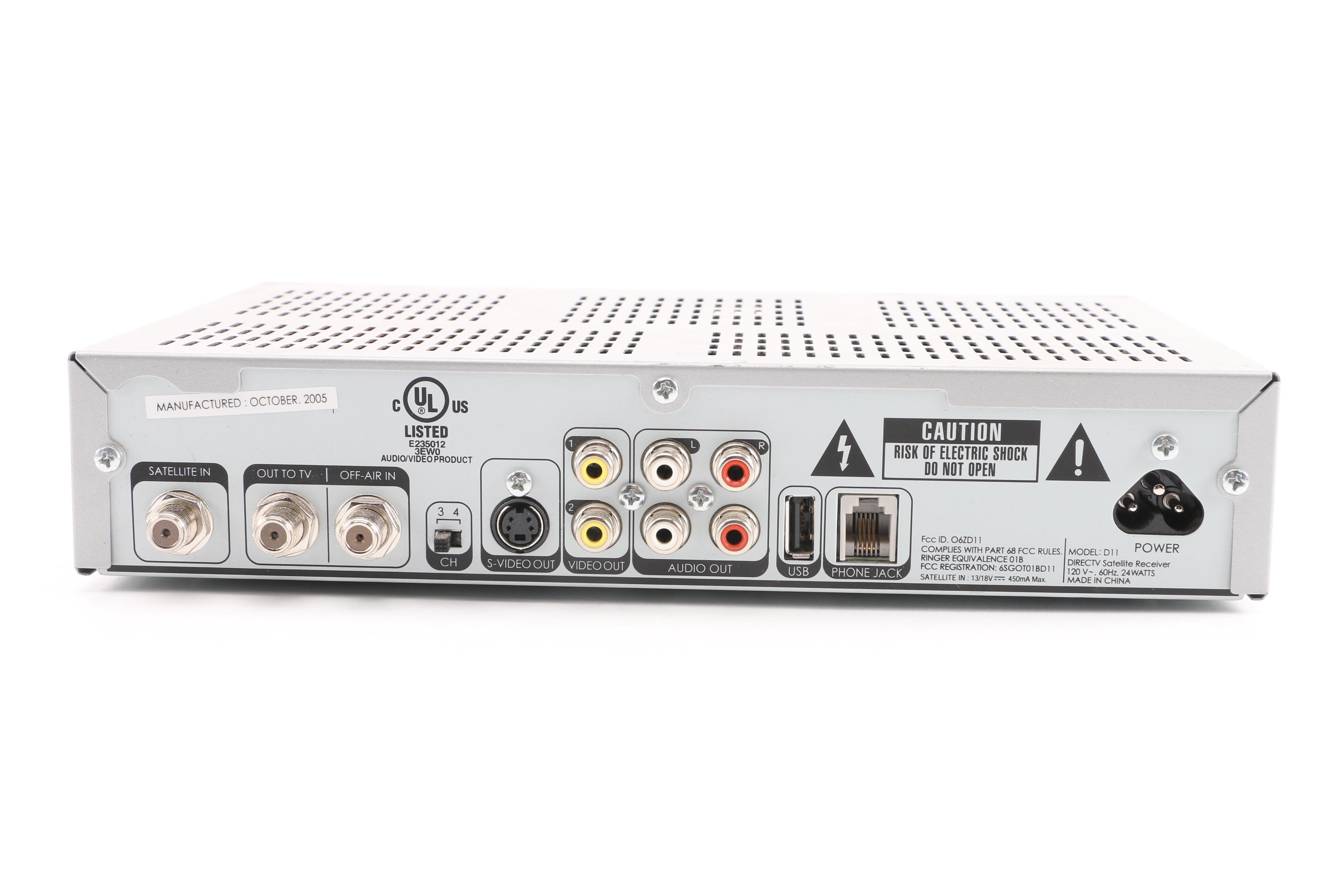 DirecTV Cable Receiver Boxes EBTH