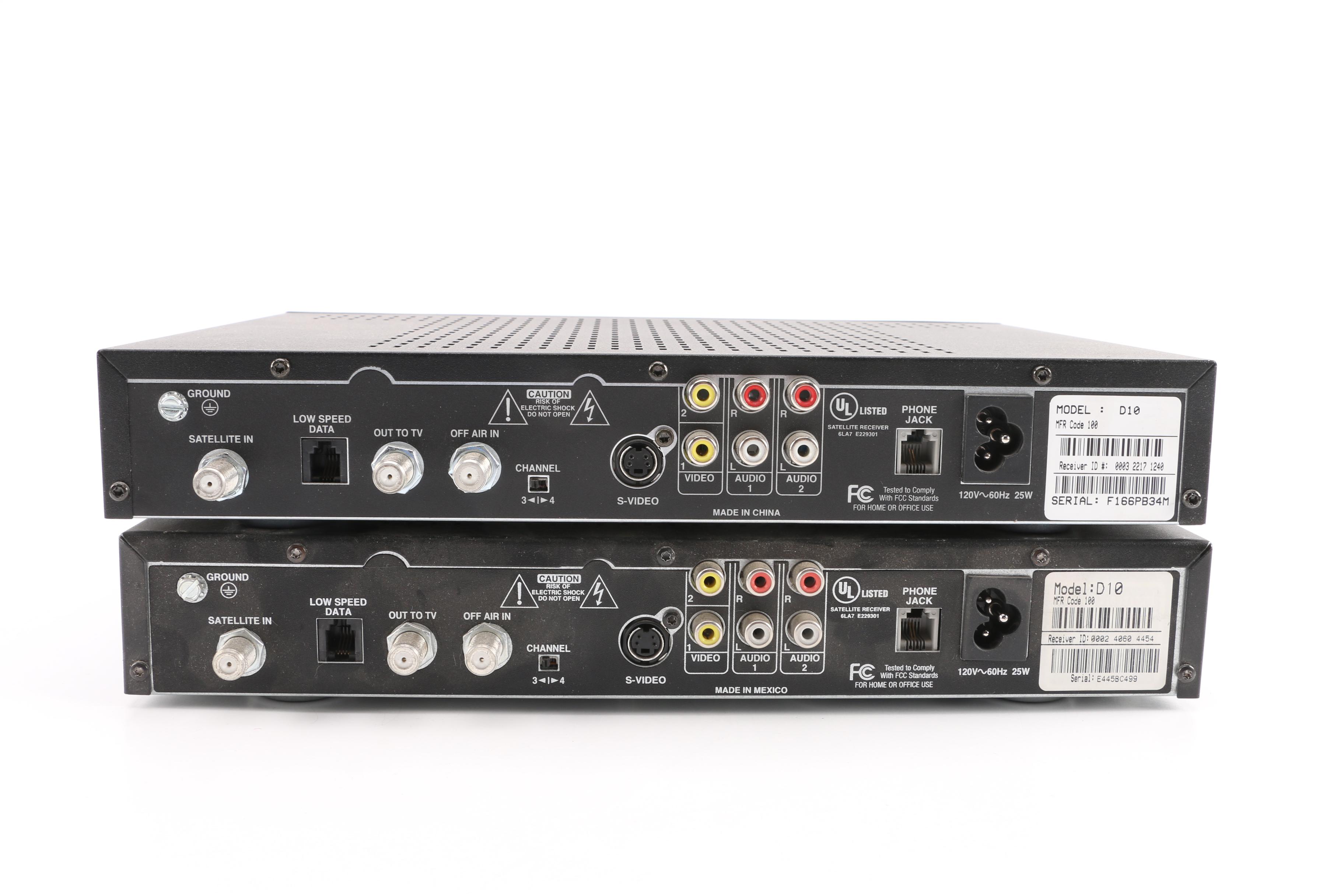 DirecTV Cable Receiver Boxes EBTH