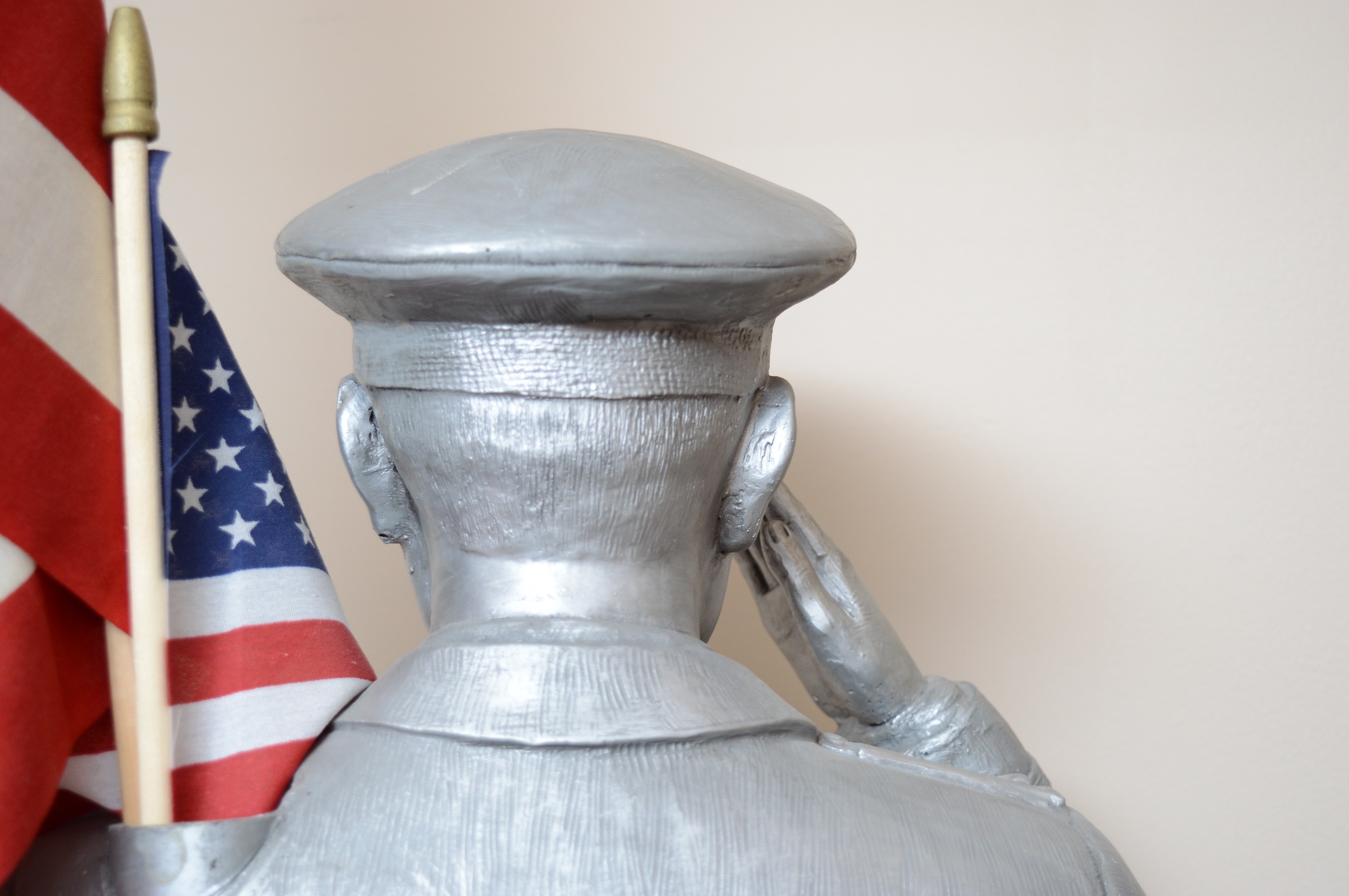 United States Navy Statue Flag Holder EBTH