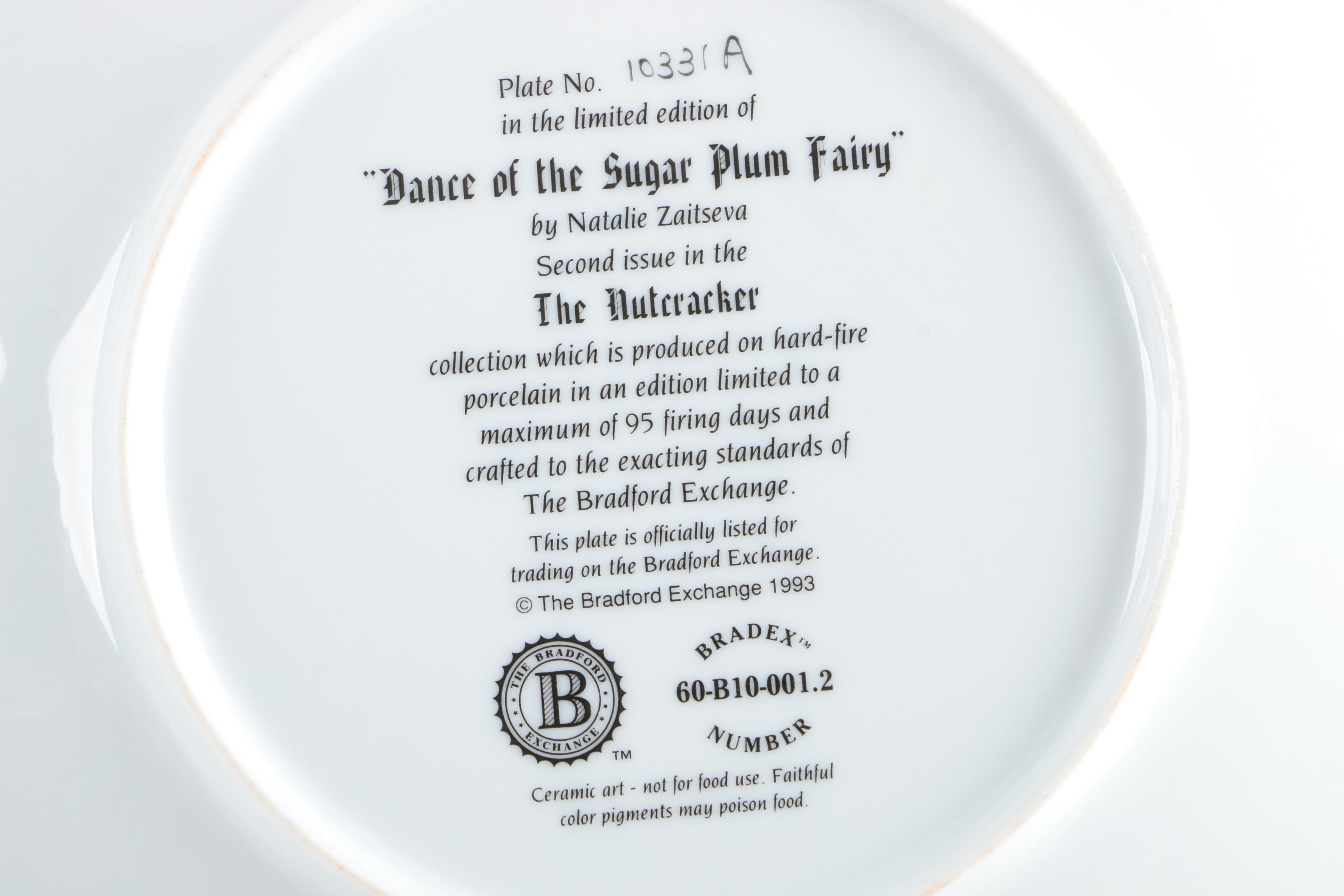 The Bradford Exchange "The Nutcracker" Collectors Plates EBTH