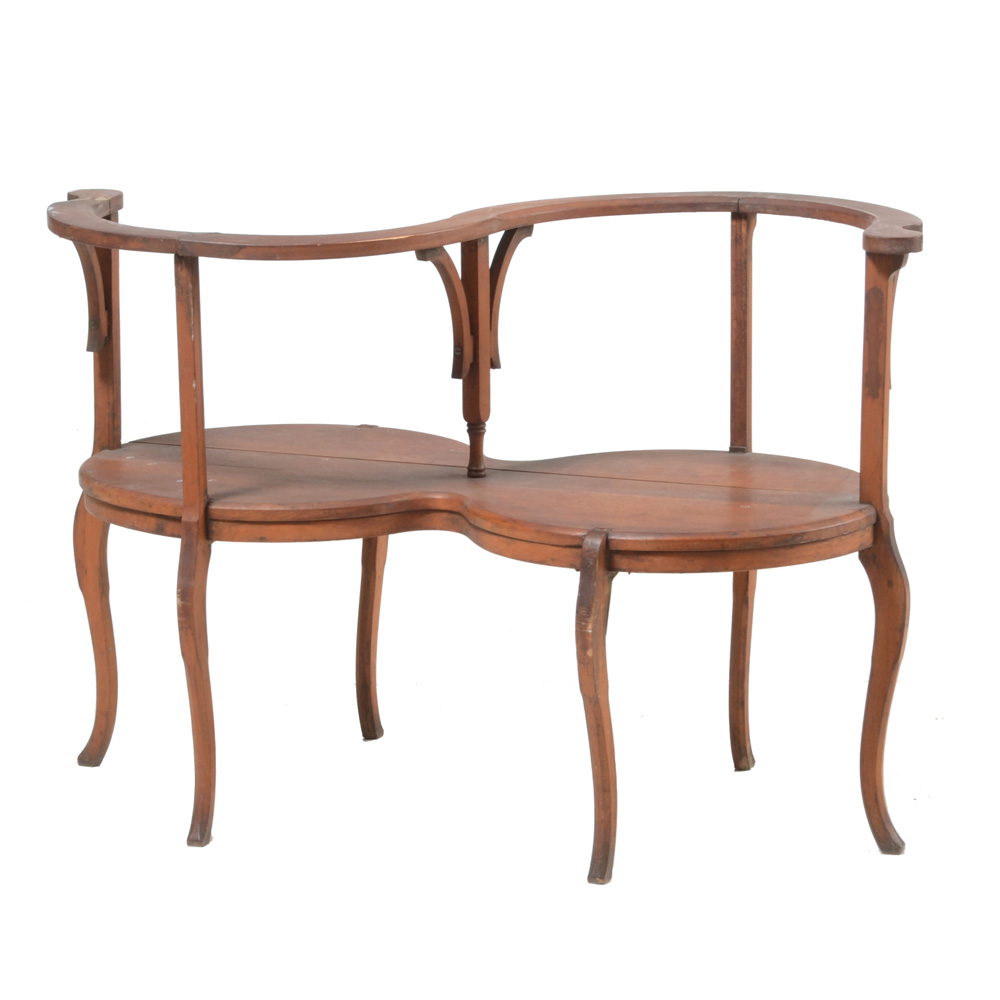 Vintage Tete A Tete Seat
