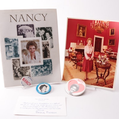 Nancy Reagan Memorabilia