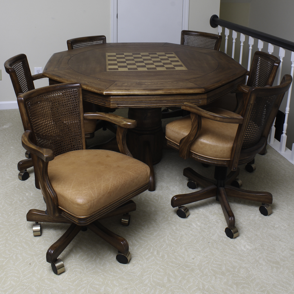 Game Table and Chairs by Mikhail Darafeev EBTH