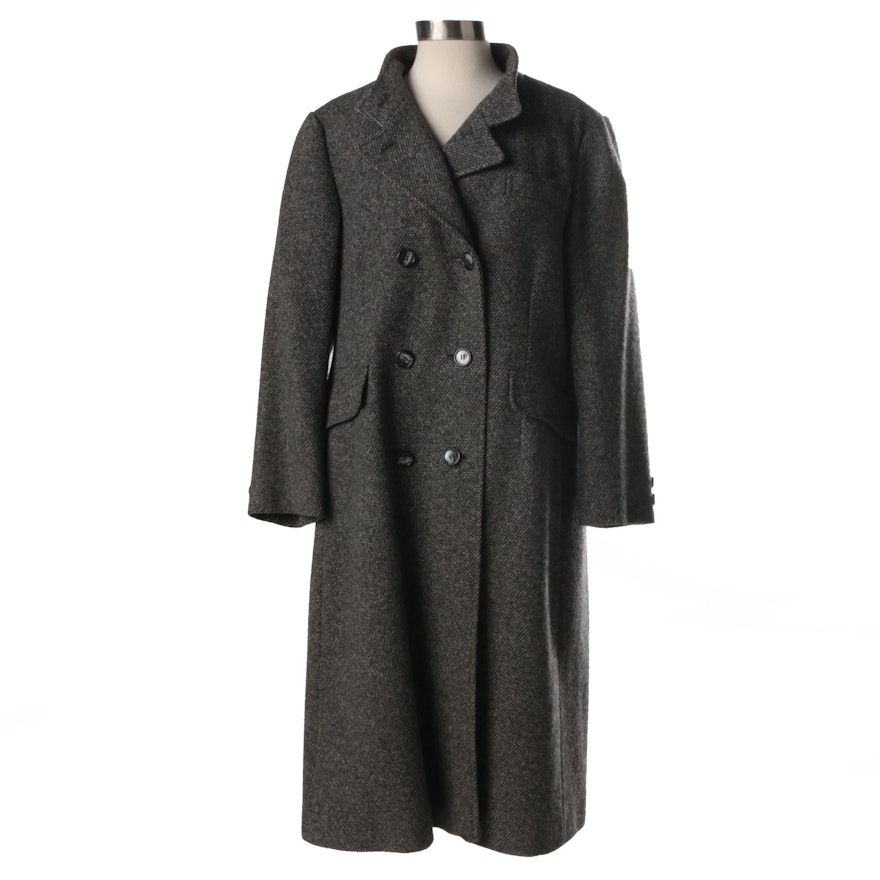 Vintage Wool Overcoat 118