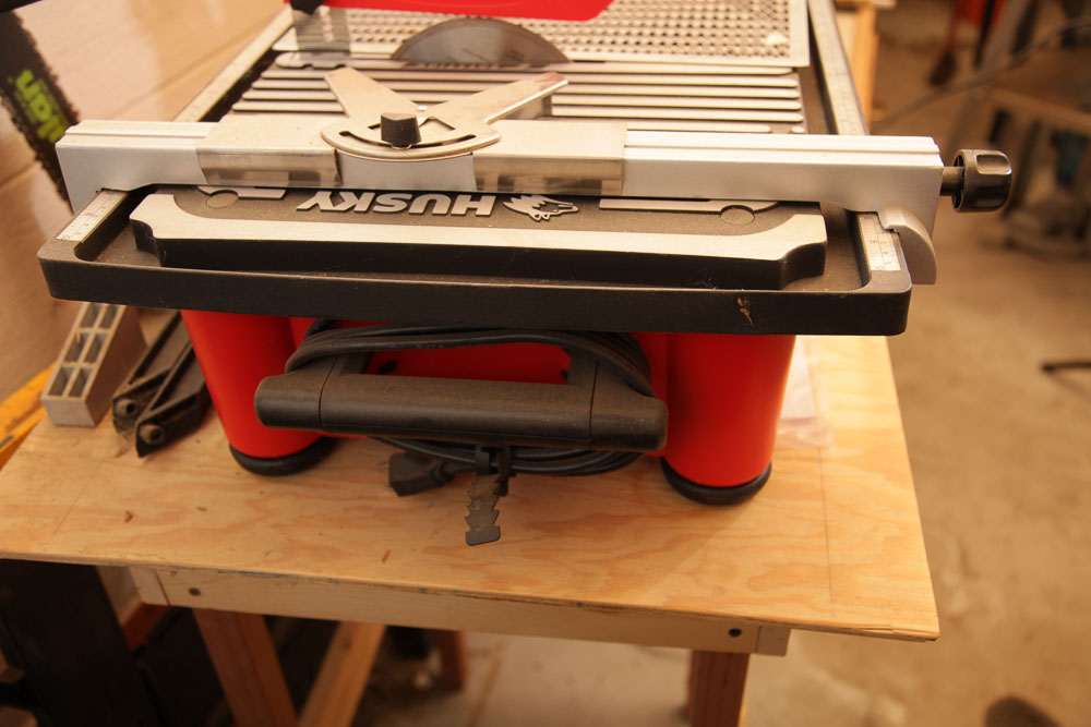 Husky THD750L Tile and Stone Wet Laser Saw EBTH