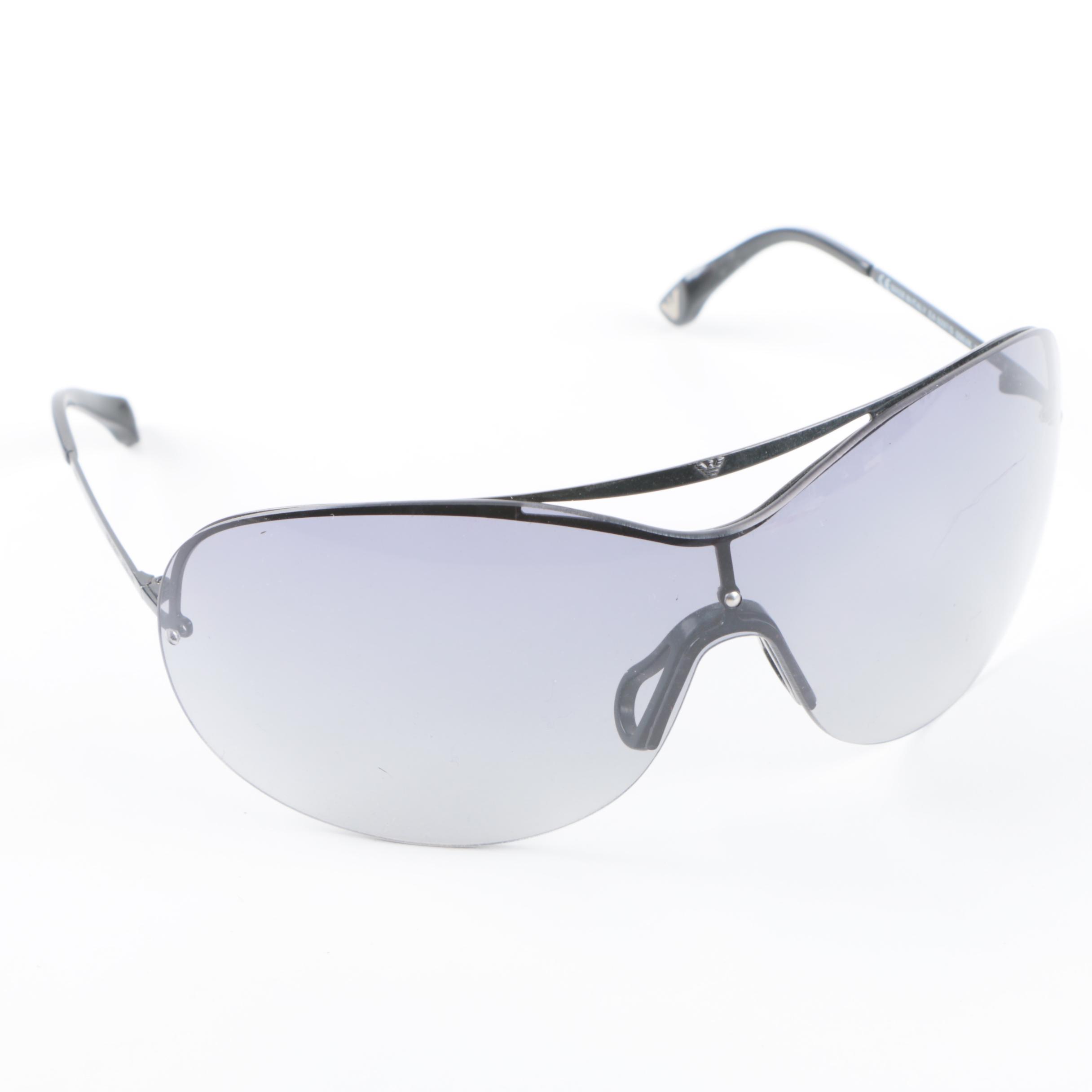 armani shield sunglasses