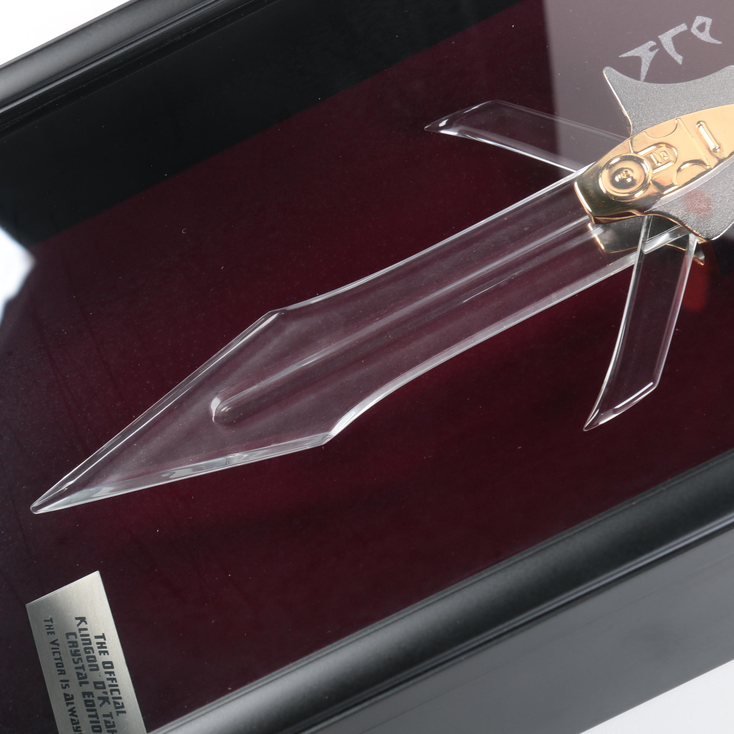 Klingon D'k Tahg Crystal Edition Knife from "Star Trek" by Franklin
