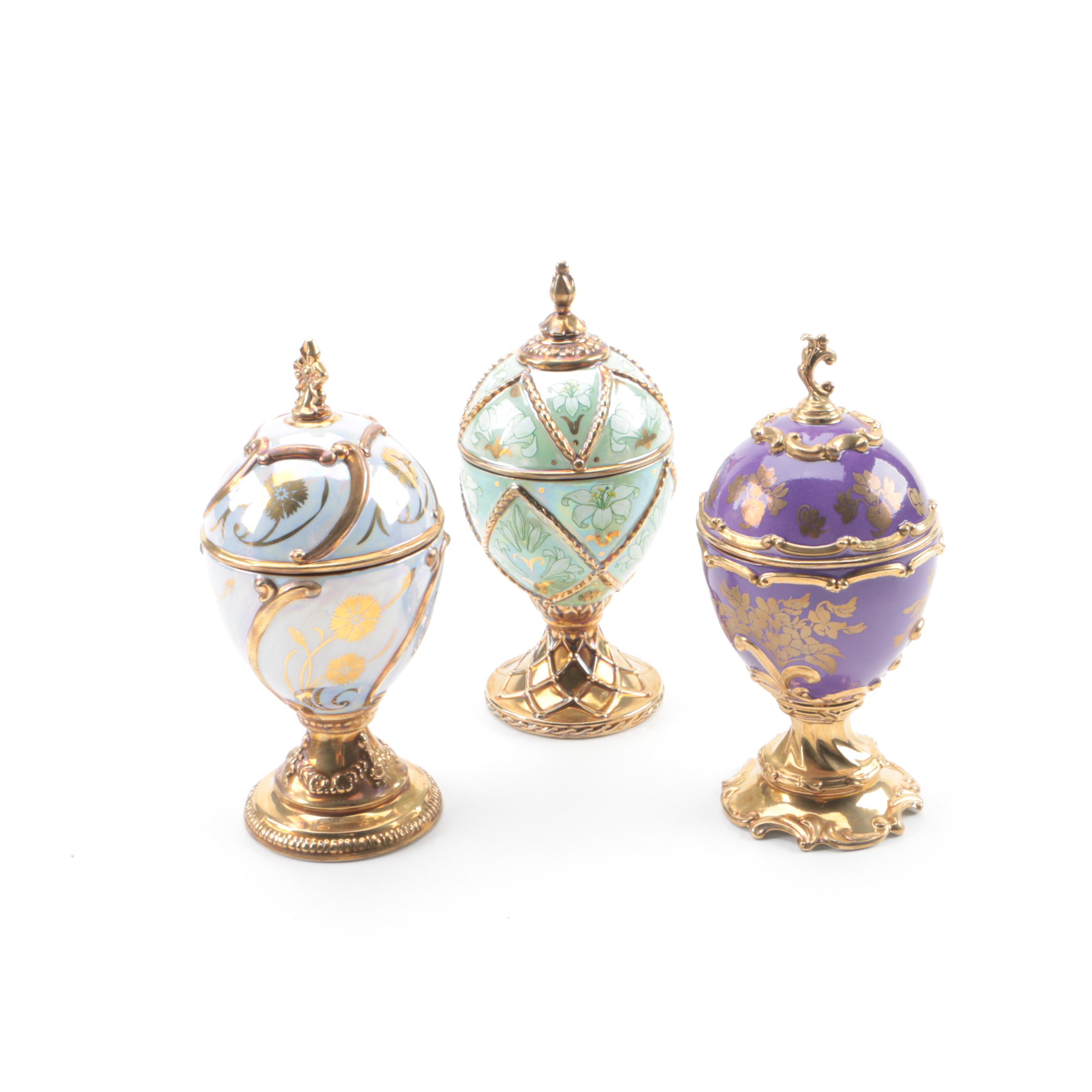 House of Fabergé Musical Eggs EBTH