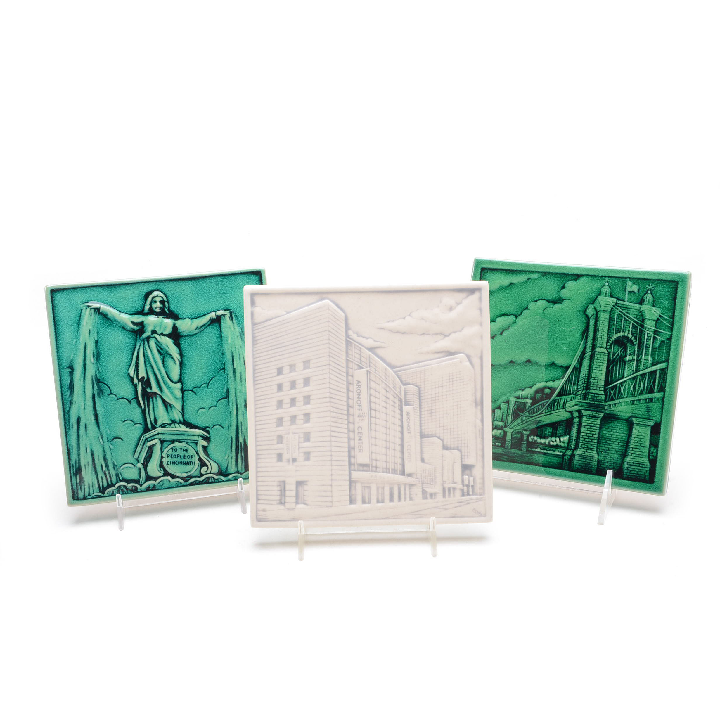 Rookwood Pottery Cincinnati Landmark Tiles EBTH