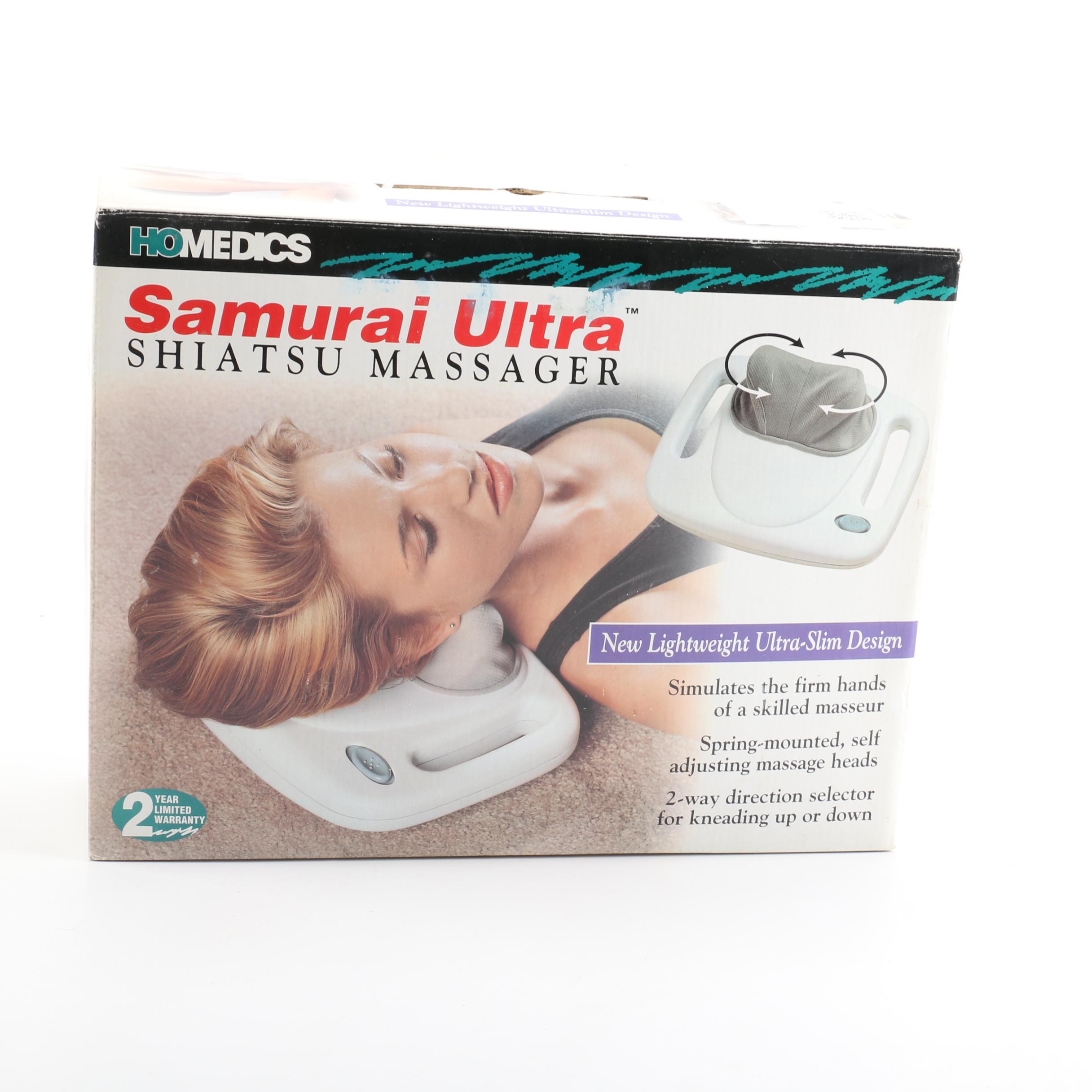Homedics Samurai Ultra Shiatsu Massager - 