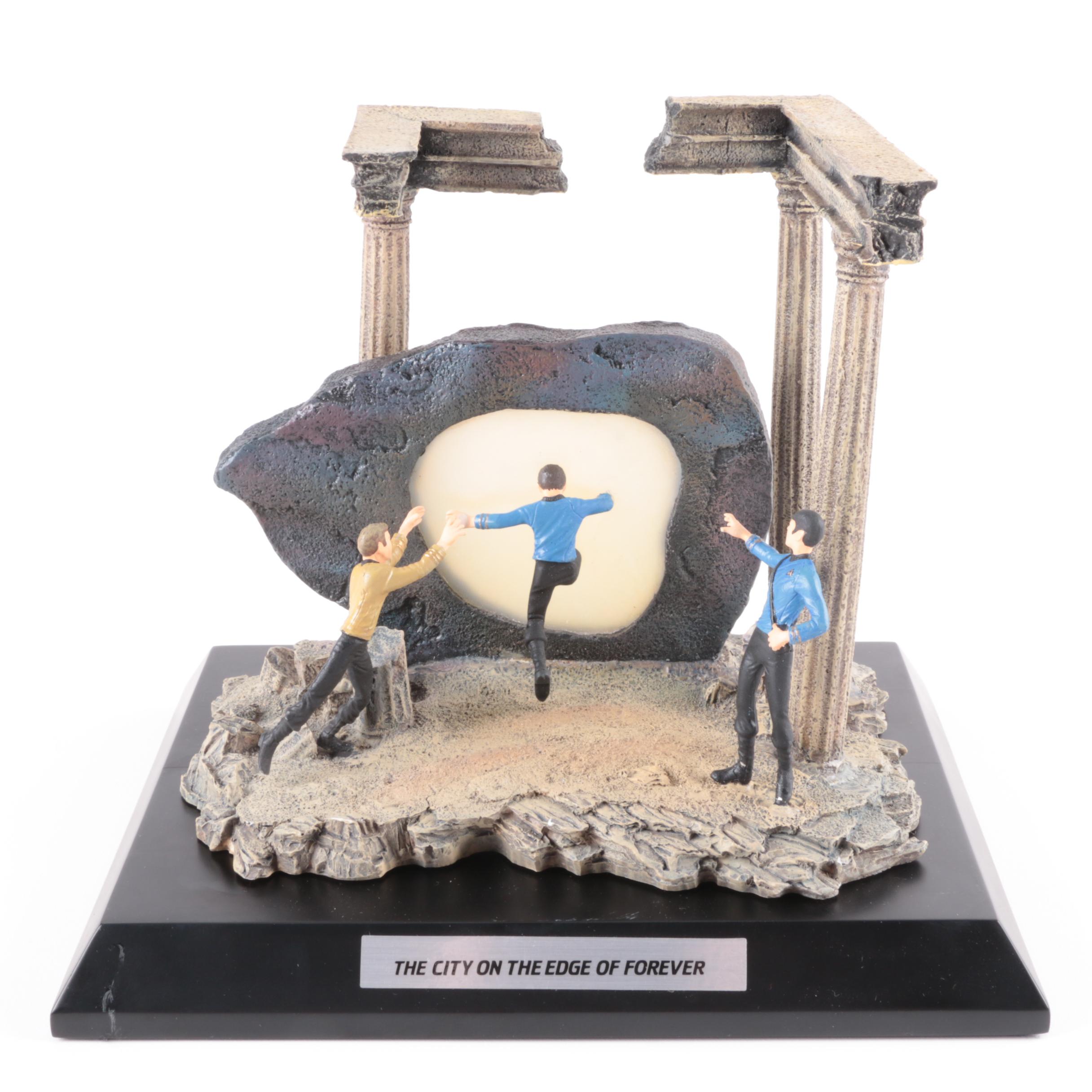 Franklin Mint Star Trek The City On The Edge Of Forever Scene Ebth