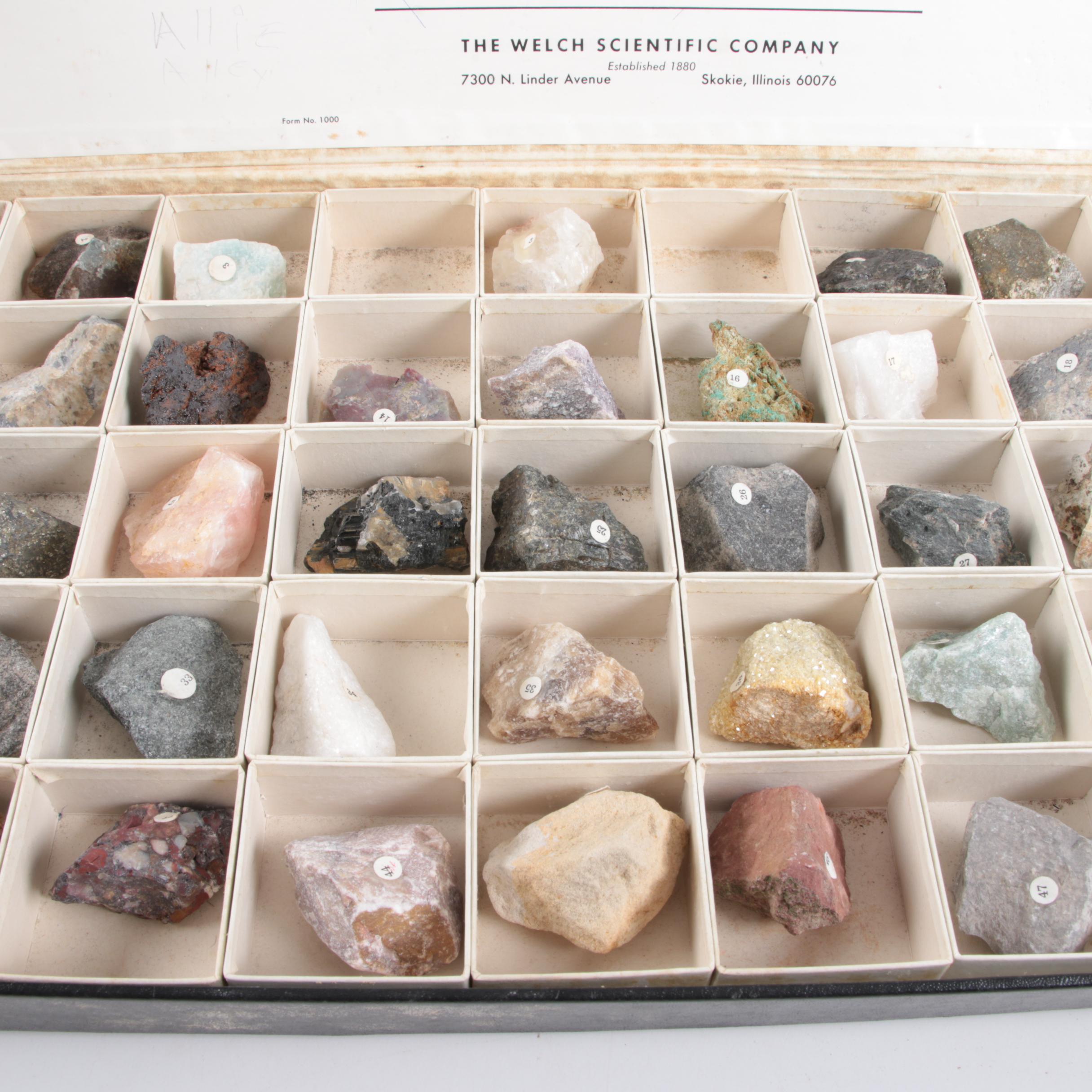 Boxed Mineral and Rock Collection EBTH