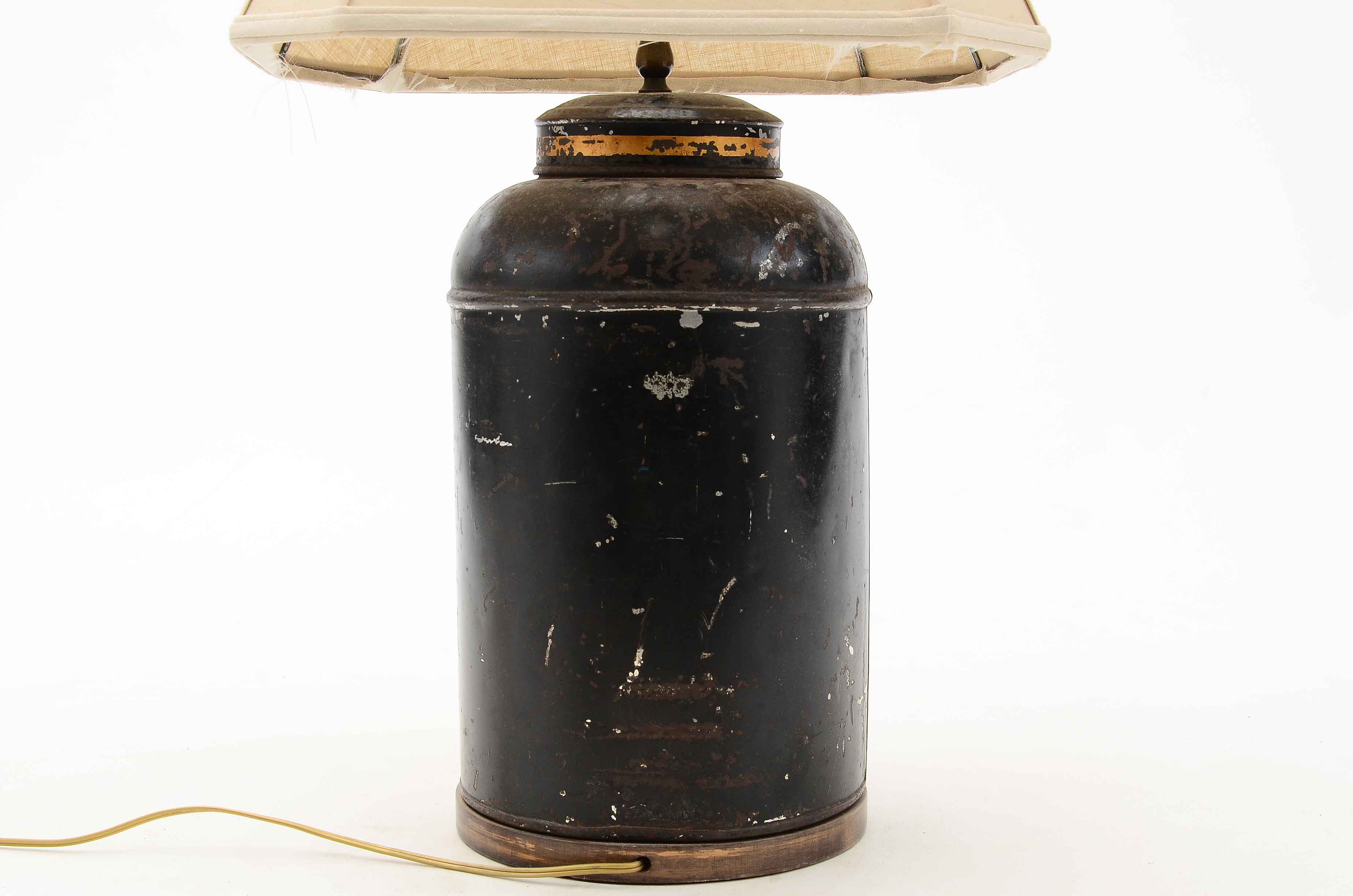 Vintage Milk Can Table Lamp EBTH