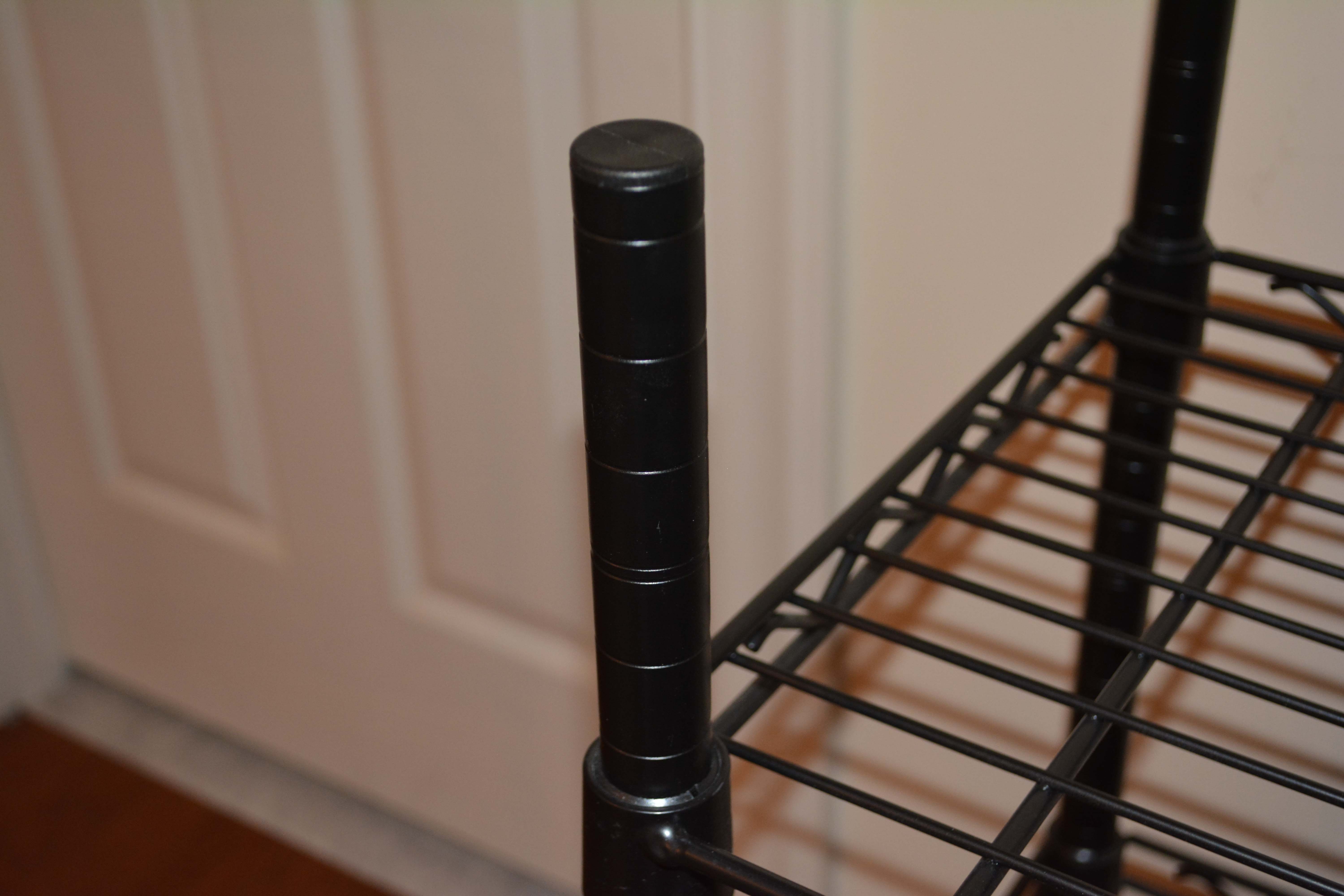 Three Black InterMetro Rolling Shelving and Cart EBTH