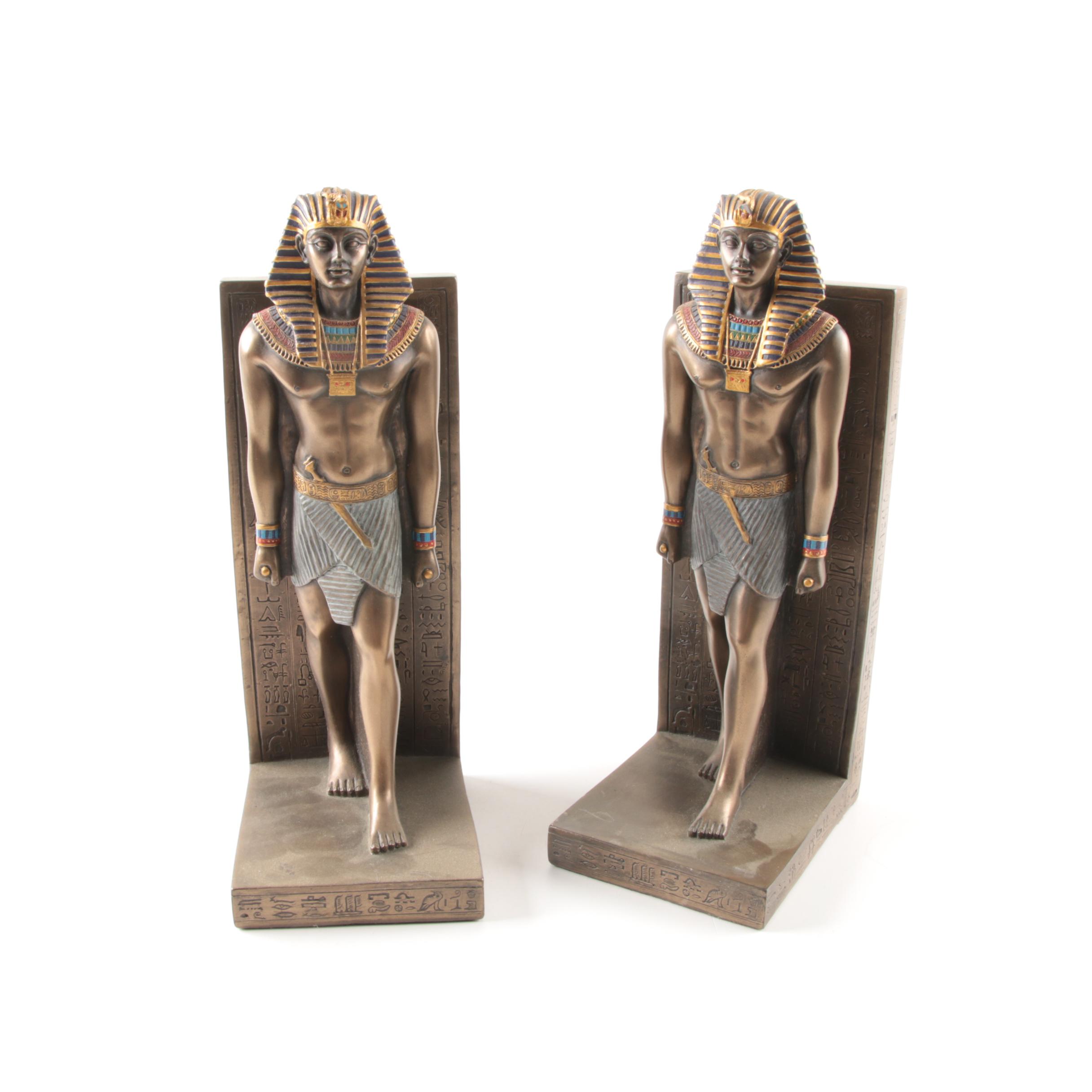 Egyptian Themed Bookends EBTH