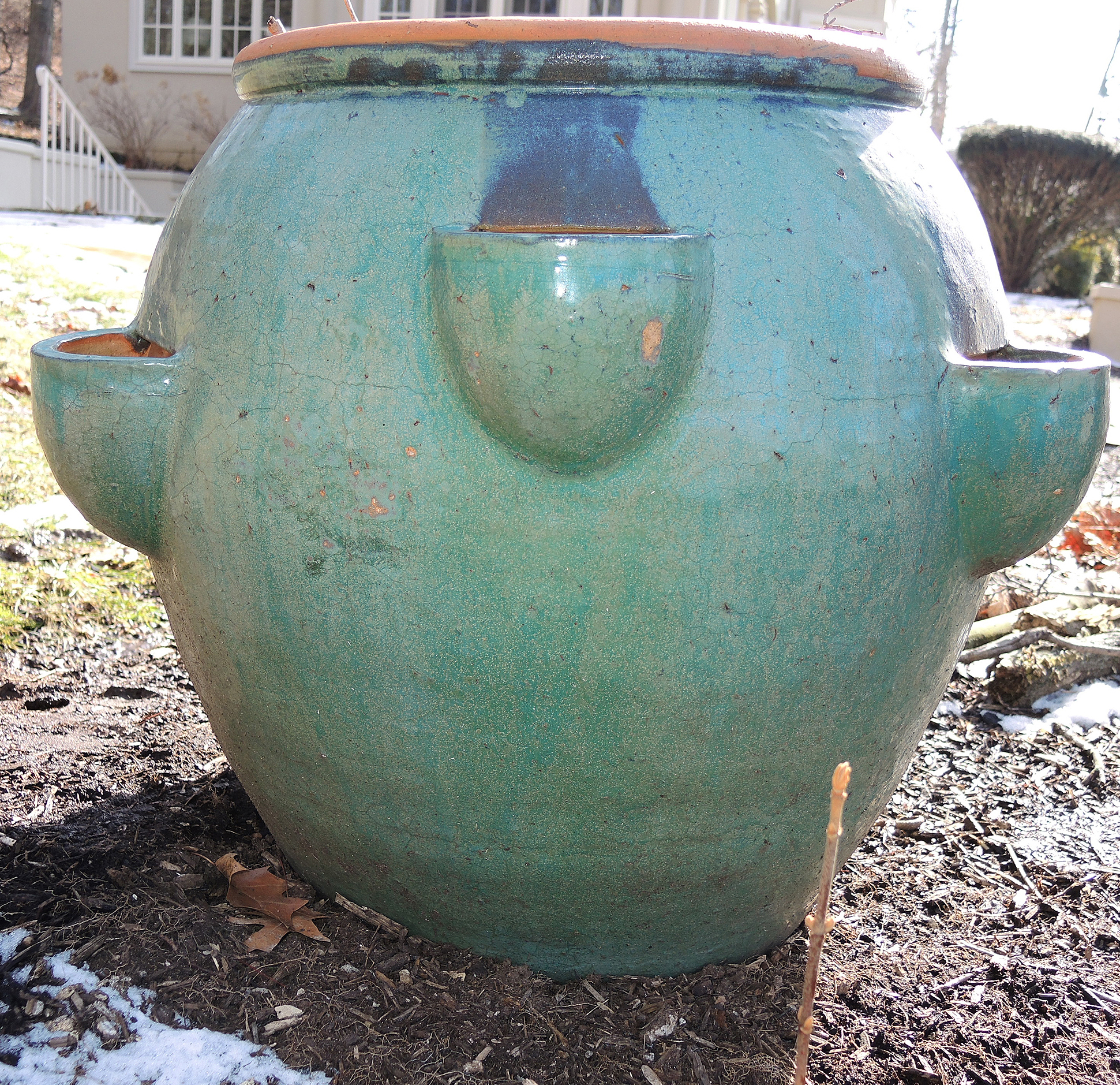 Large Garden Terracotta Strawberry Planter EBTH