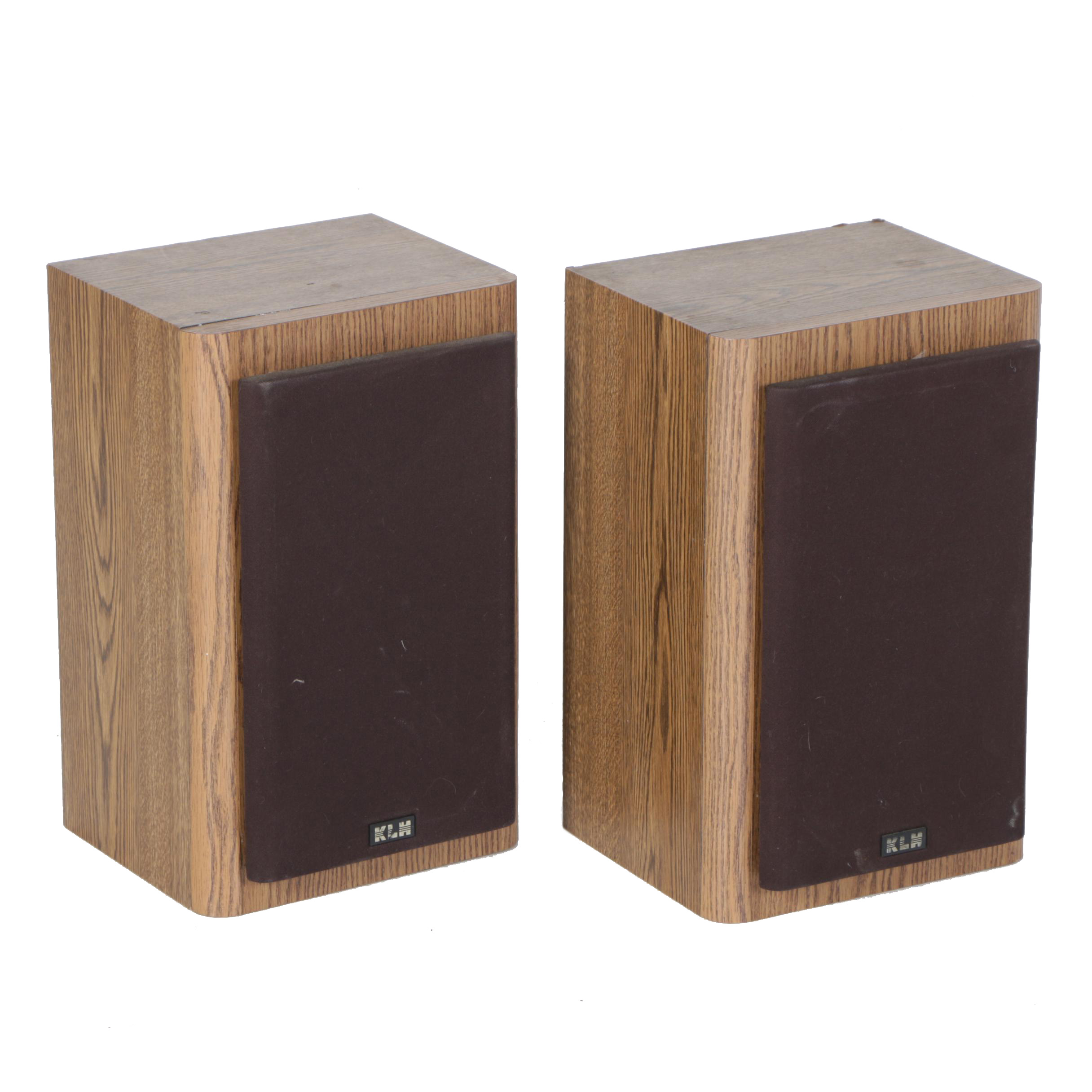 klh bookshelf speakers vintage
