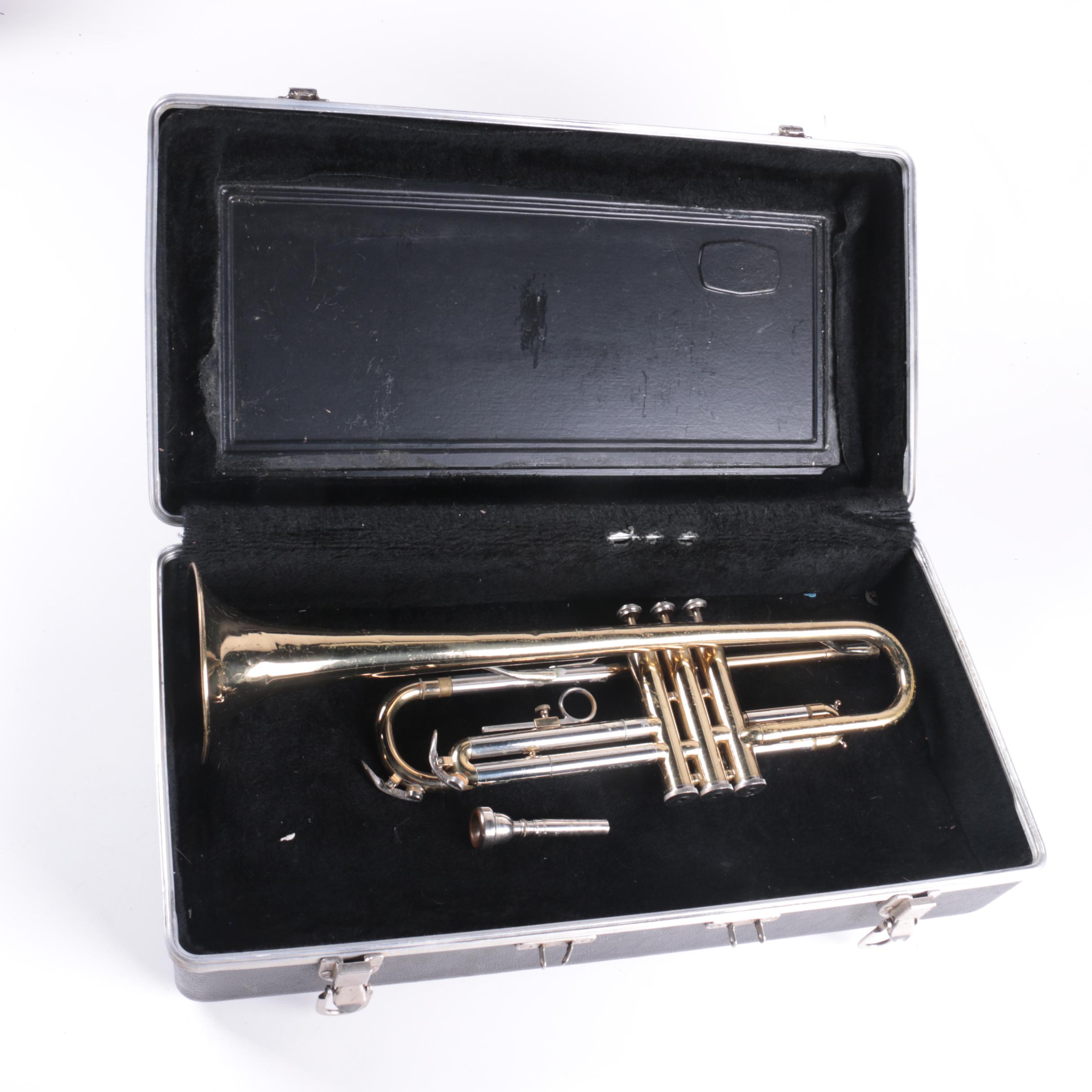 Vintage Selmer Trumpet With Case EBTH