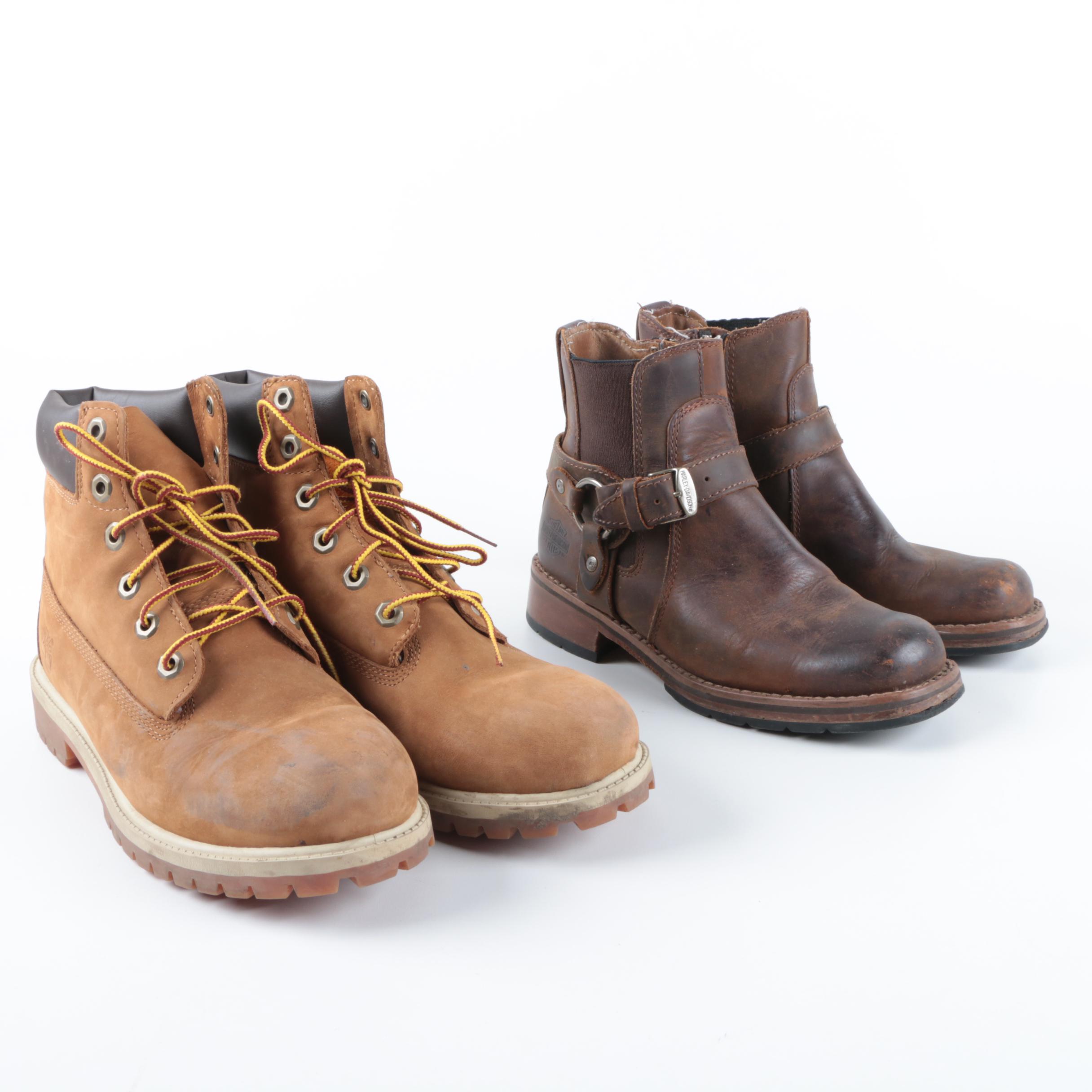 timberland harley davidson boots