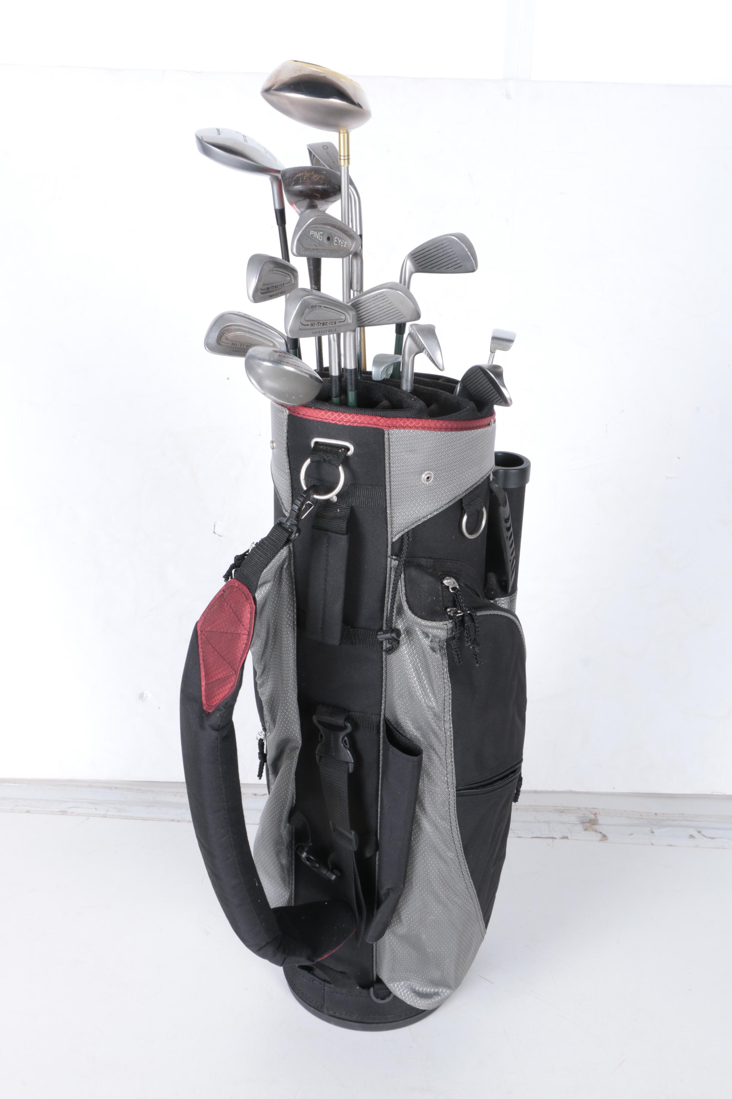 Goldwin, Daiwa, and More Golf Clubs with MG Golf Bag EBTH