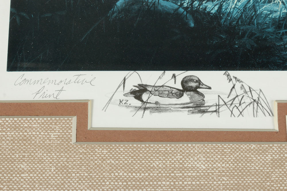 Pair of Ken Zylla Commemorative Prints EBTH
