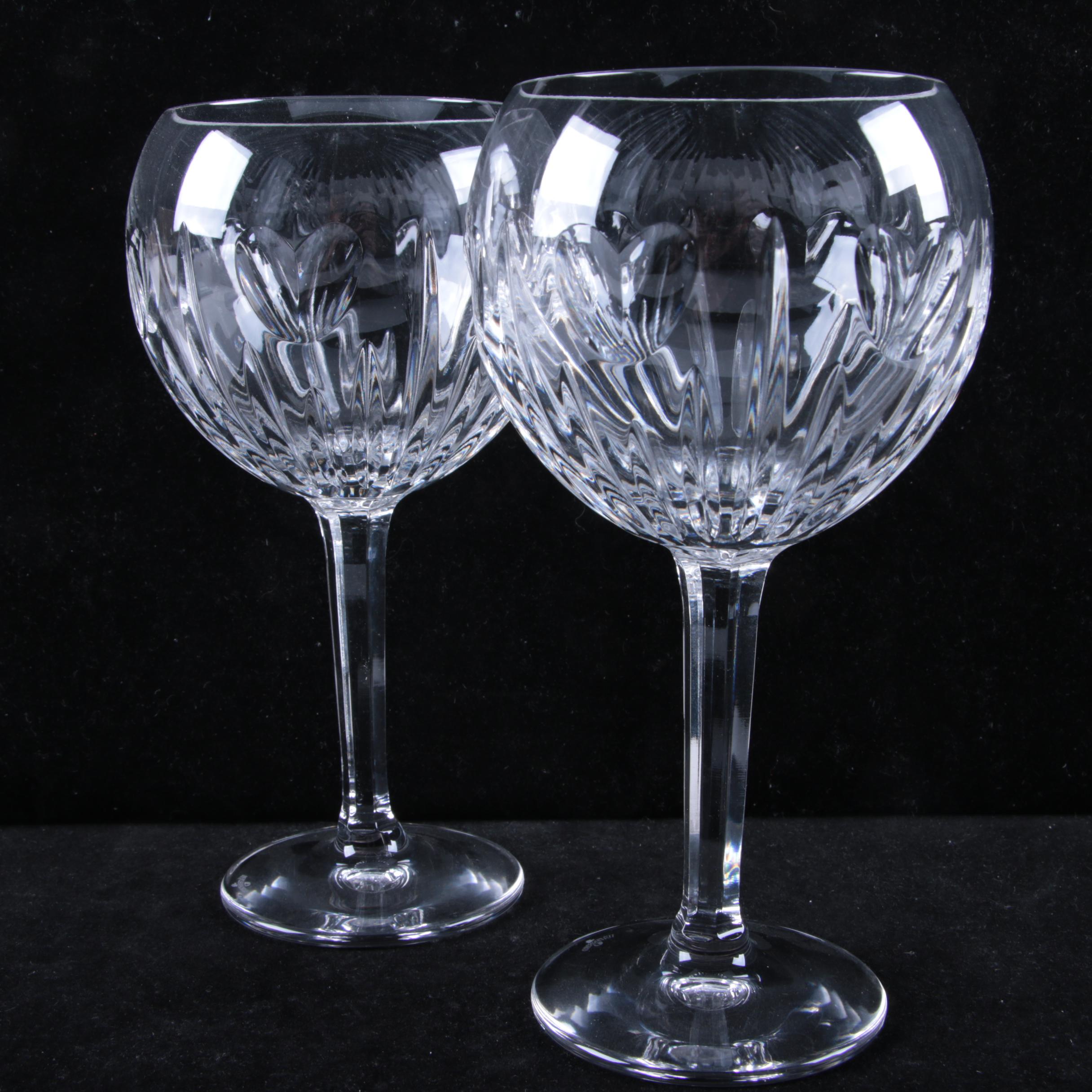 Waterford Crystal "Millennium Collection Love" Toasting Goblets EBTH