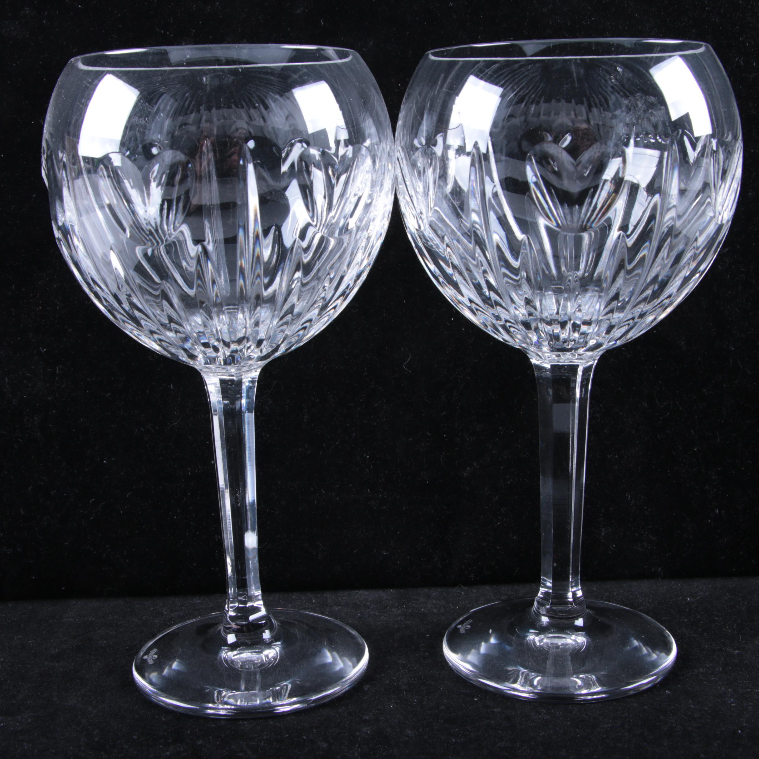 Waterford Crystal "Millennium Collection Love" Toasting Goblets EBTH
