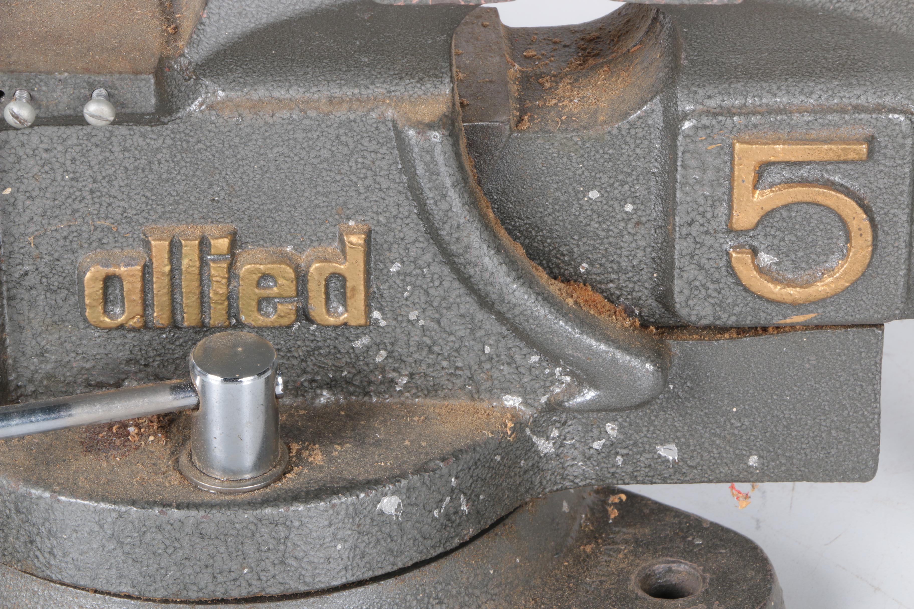 Allied 5" Bench Vise EBTH