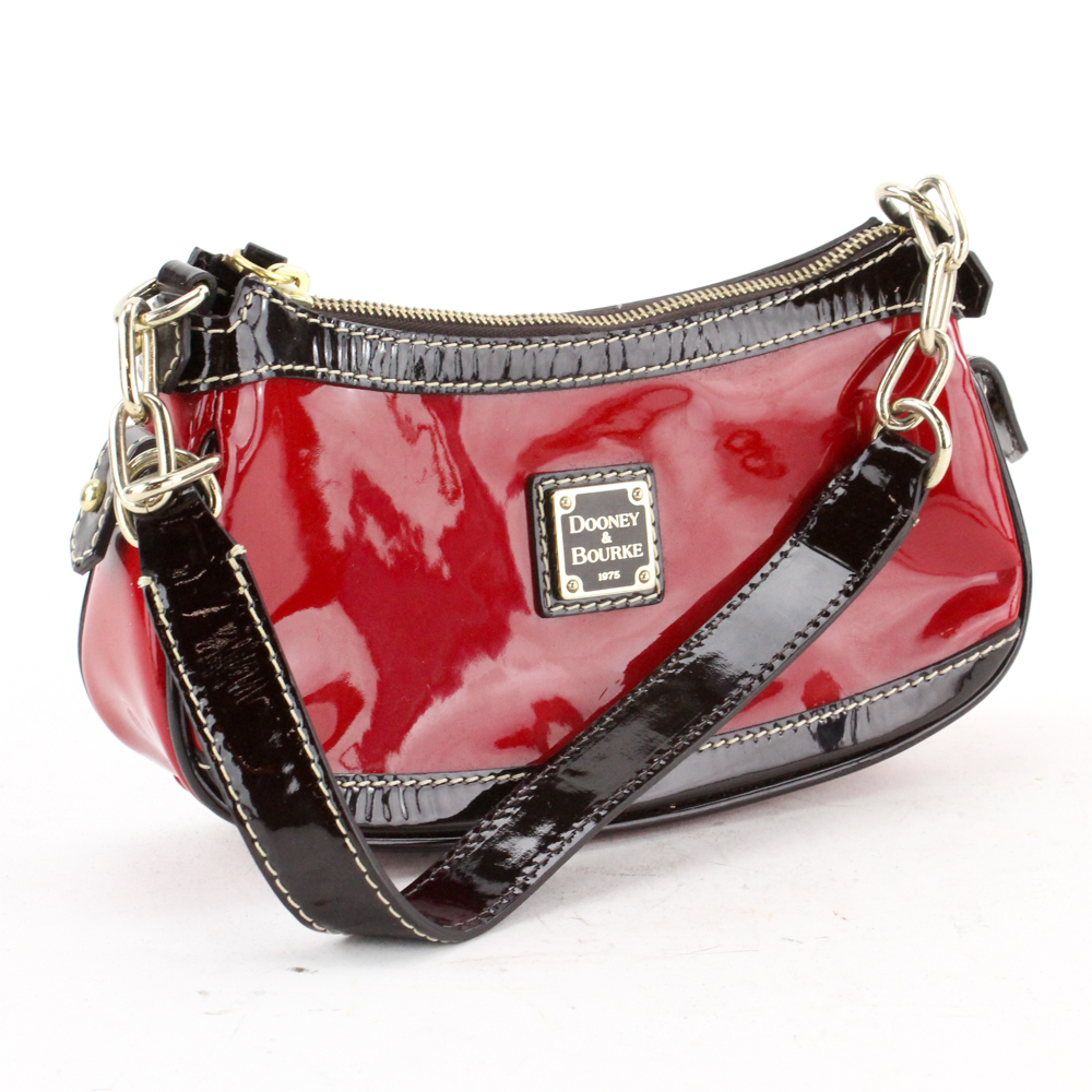 red patent leather dooney bourke purse