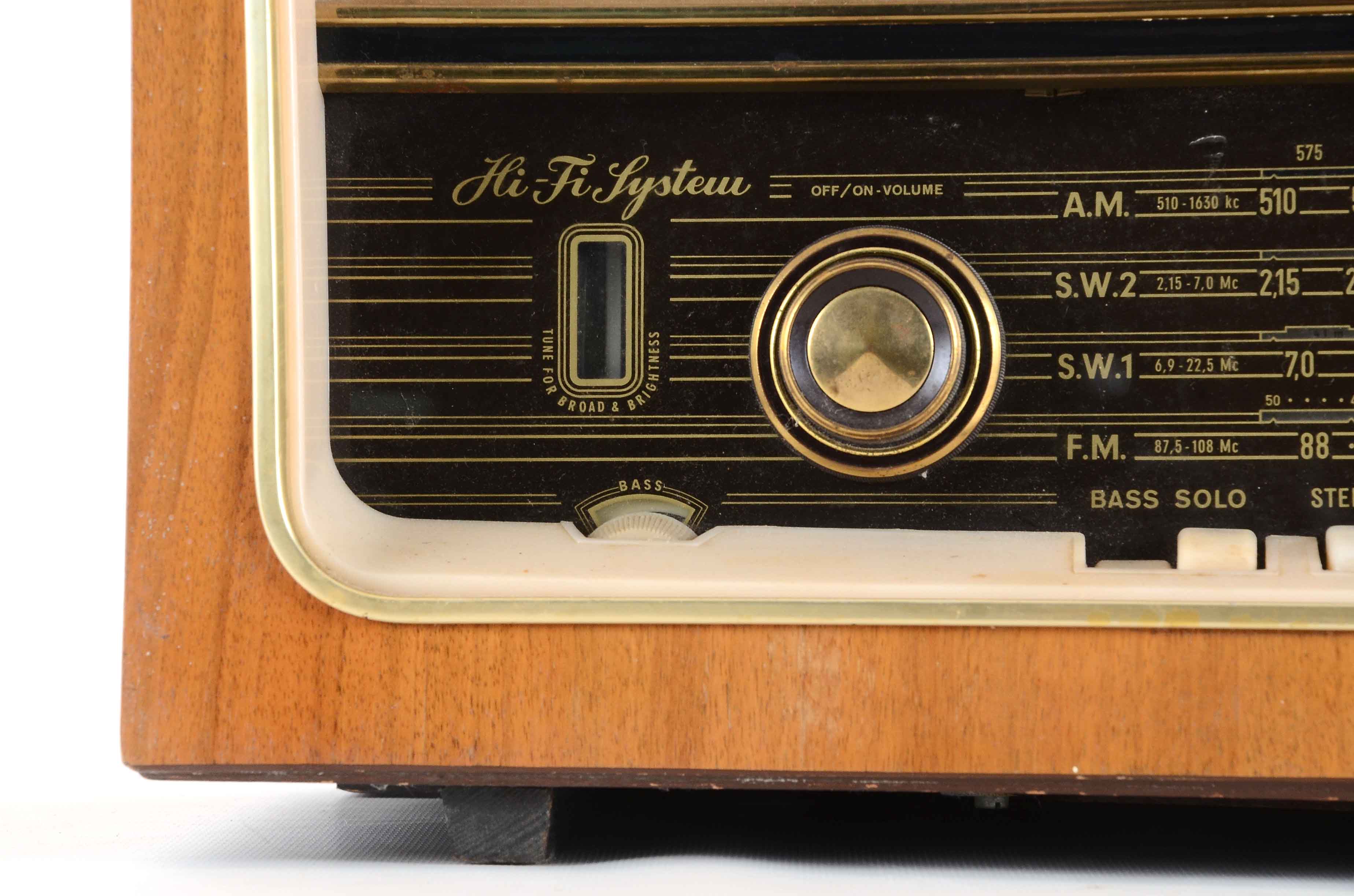 Vintage Telefunken "Allegro" 5083W HiFi Tube Radio EBTH