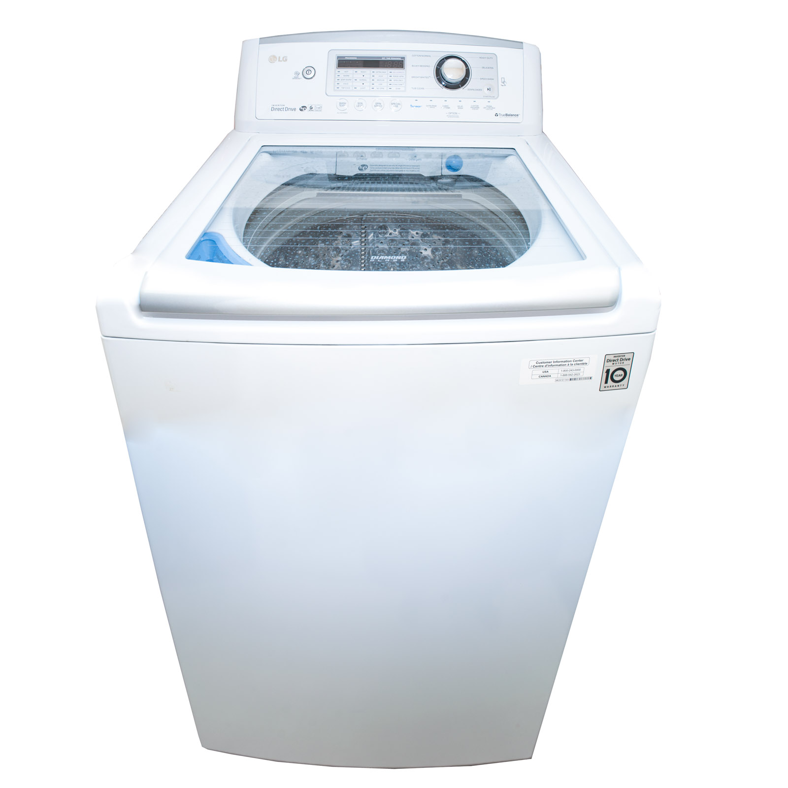 LG HE Inverter Direct Drive Top Loading Washing Machine EBTH