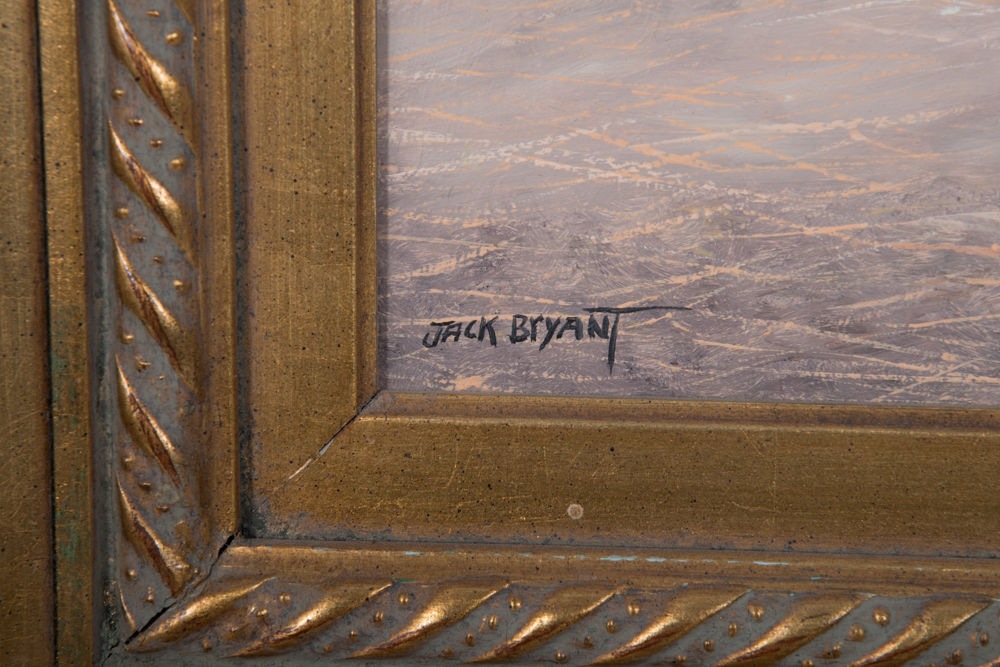 Jack Bryant Acrylic Painting "Big Red" EBTH