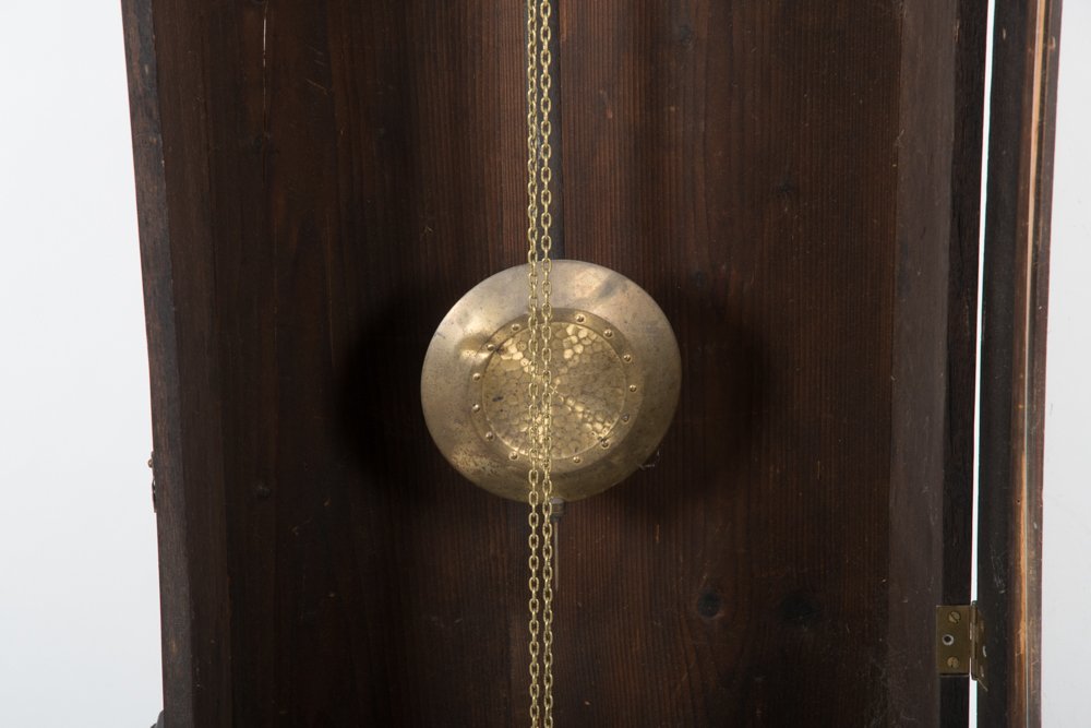 Antique German Round Top Kobold Grandfather Clock EBTH