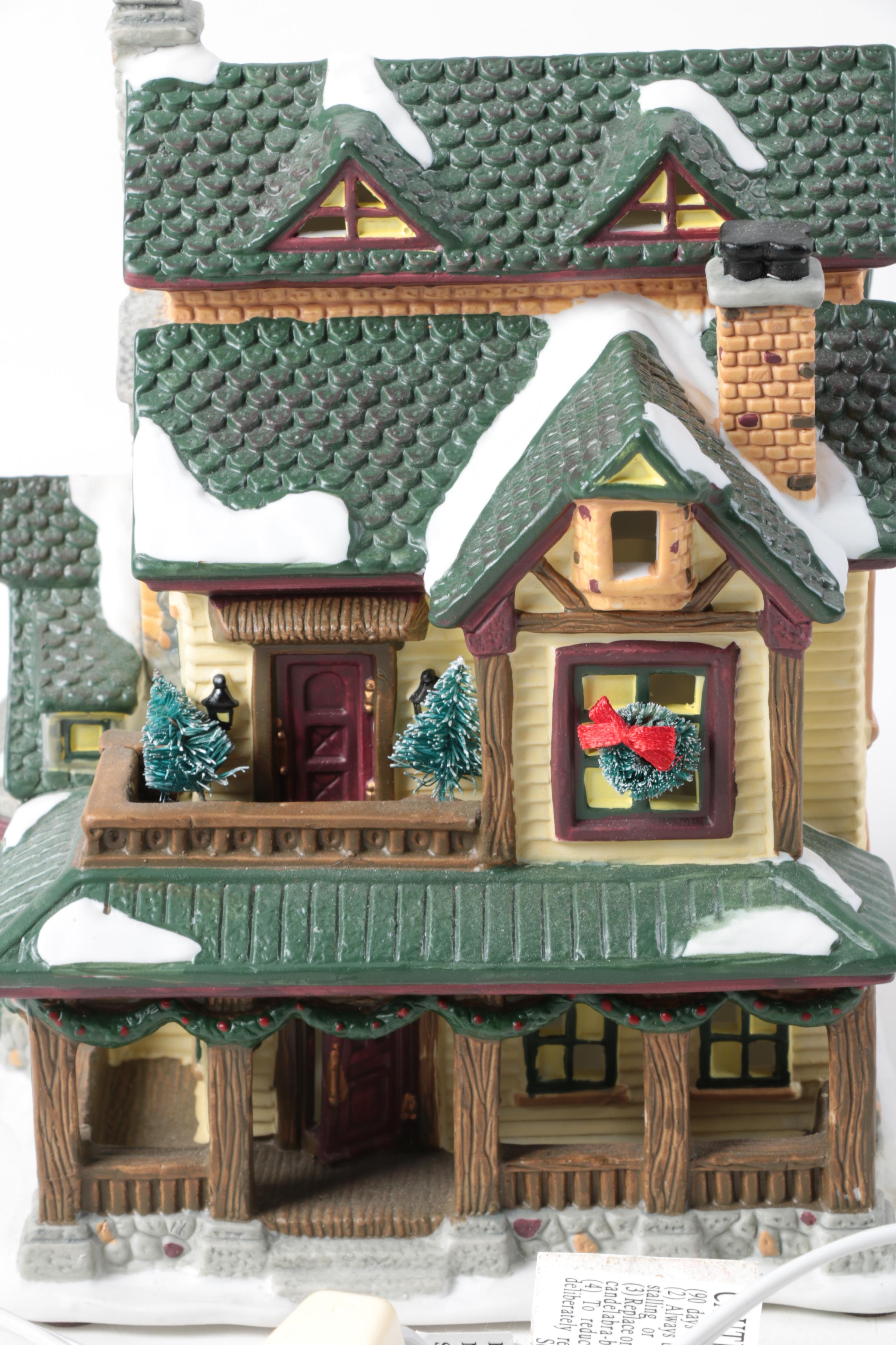 St. Nicholas Square Christmas Village EBTH