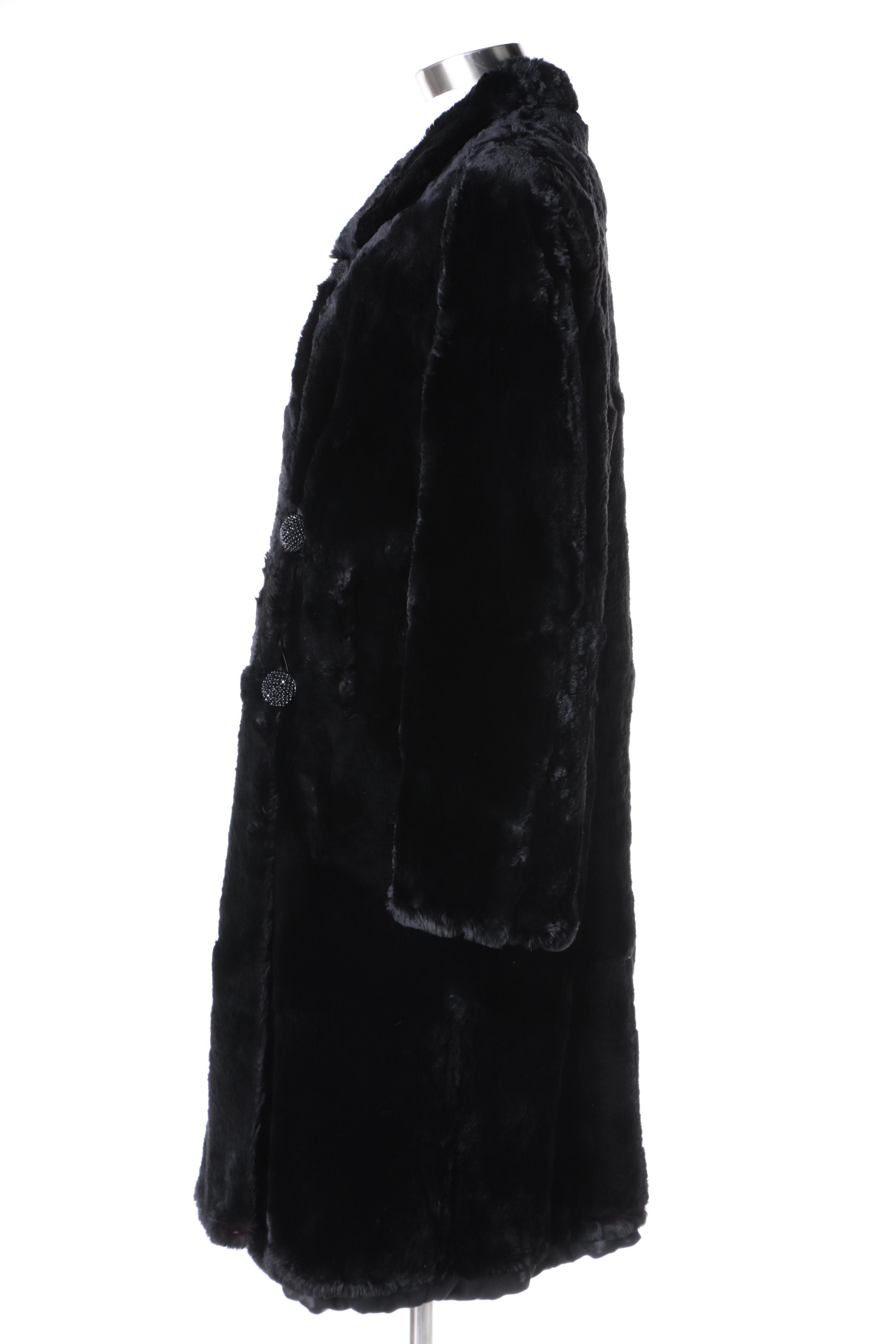 Vintage Sheared Beaver Fur Coat EBTH