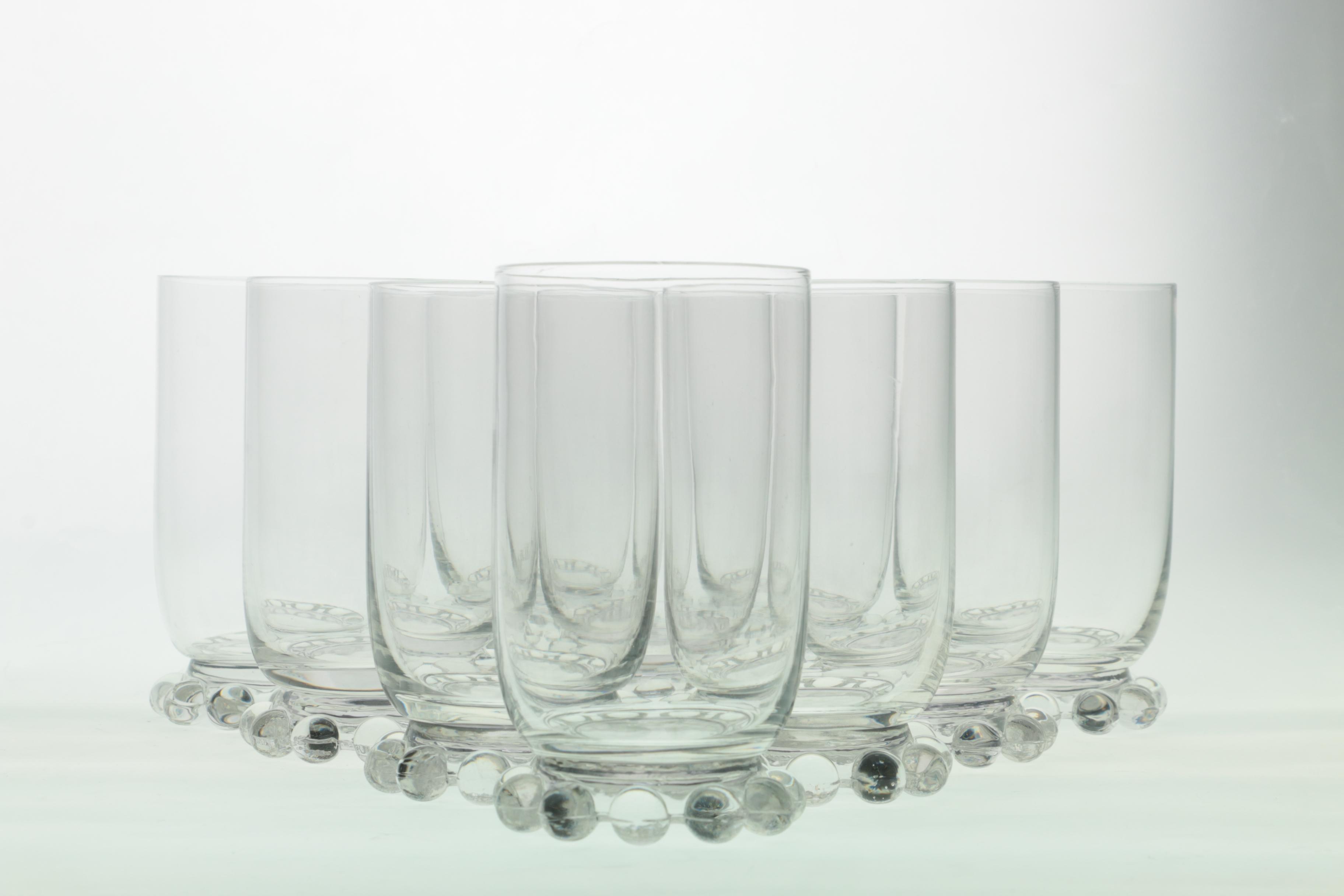 Vintage Imperial Glass "Candlewick" Water Goblets EBTH