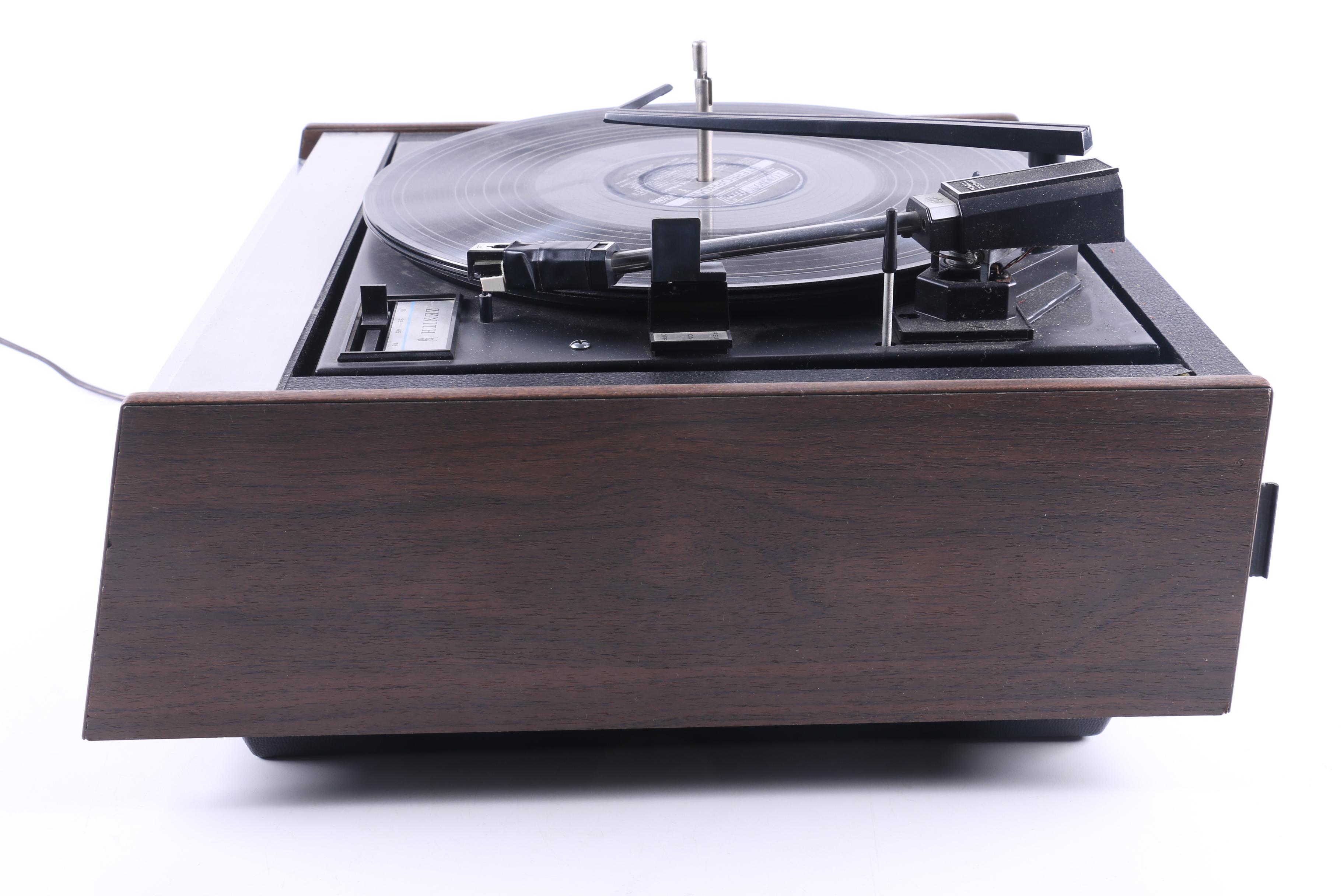 Zenith Solid State FM Stereo Record Player EBTH