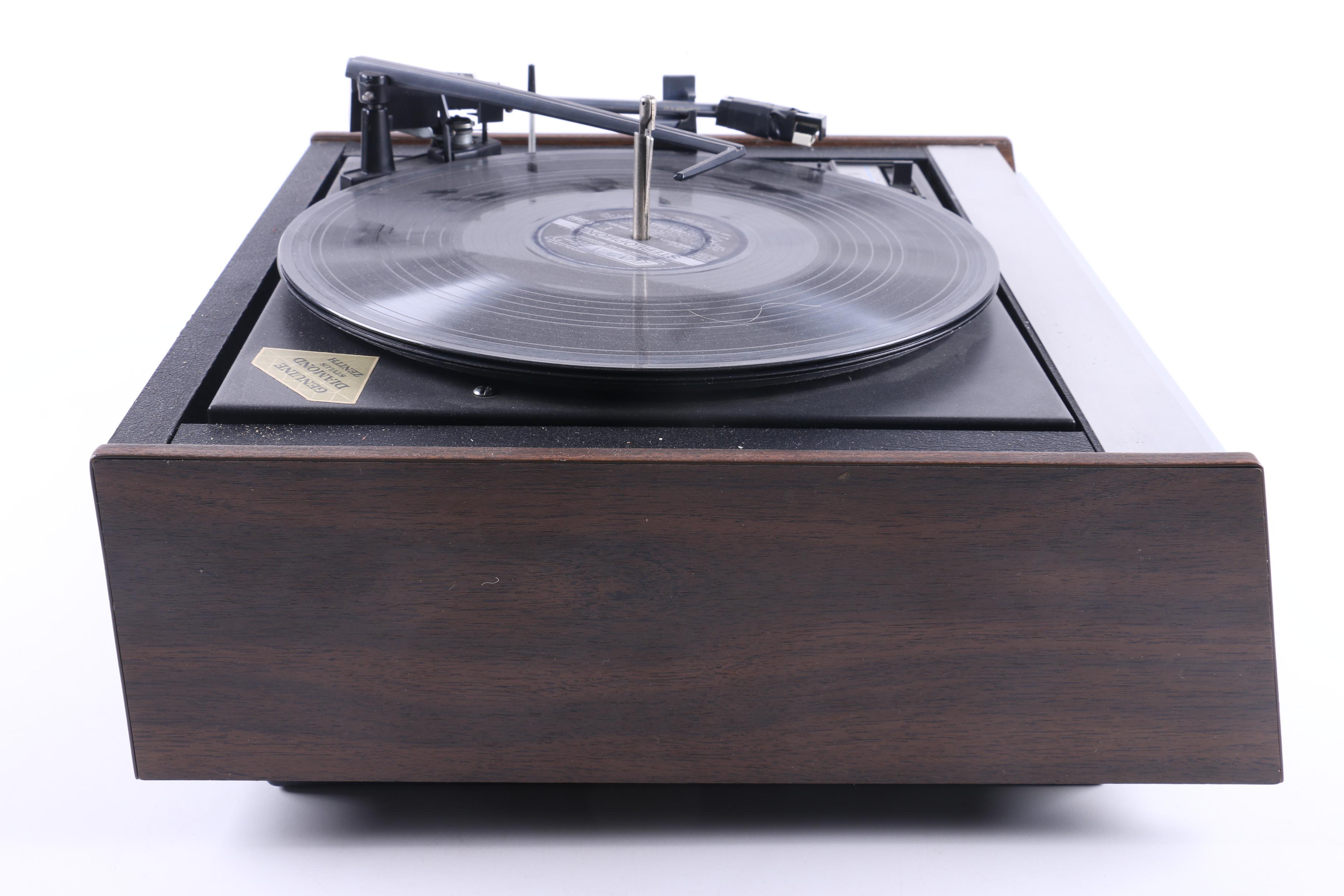 Zenith Solid State FM Stereo Record Player EBTH