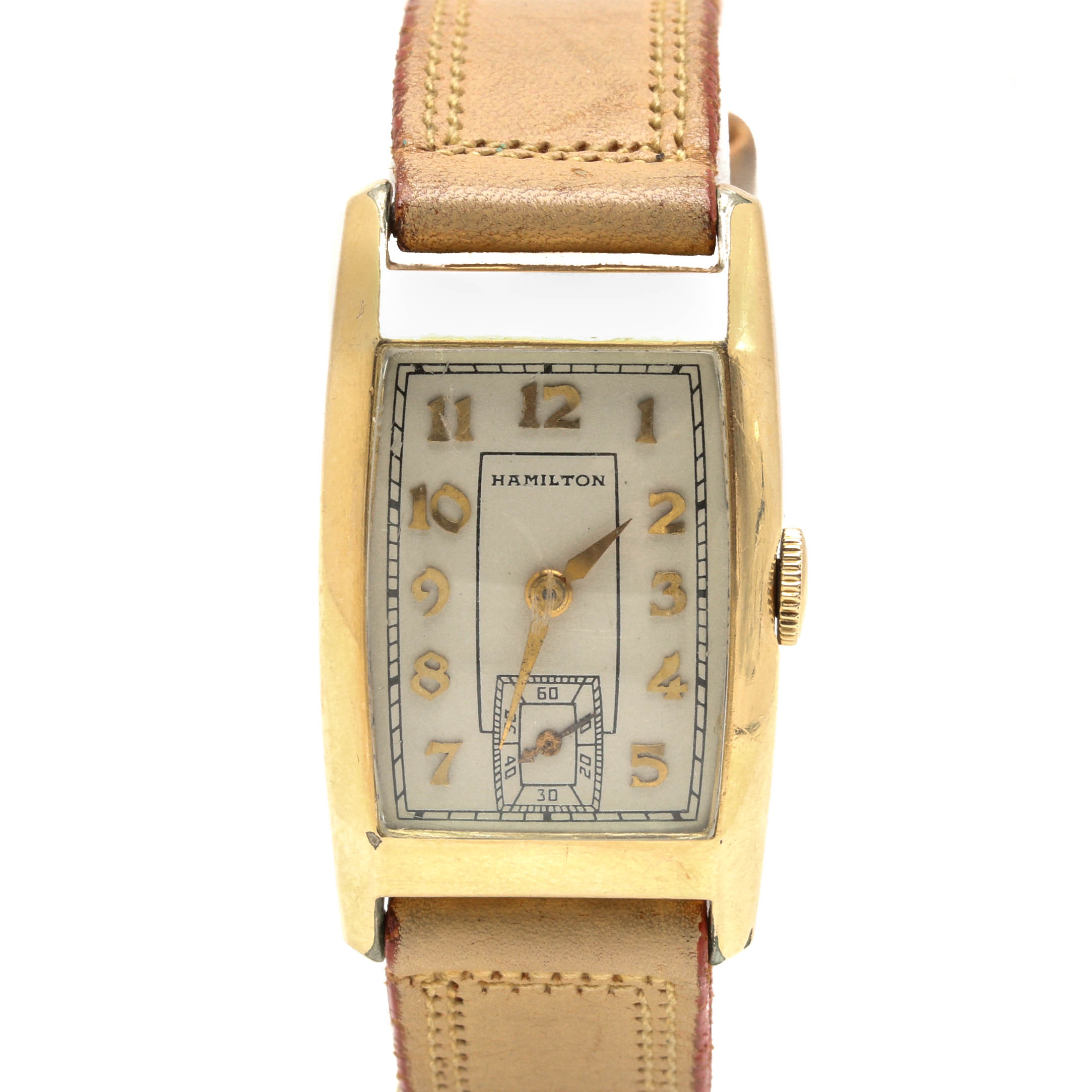 Vintage Hamilton Tank Style Watch EBTH