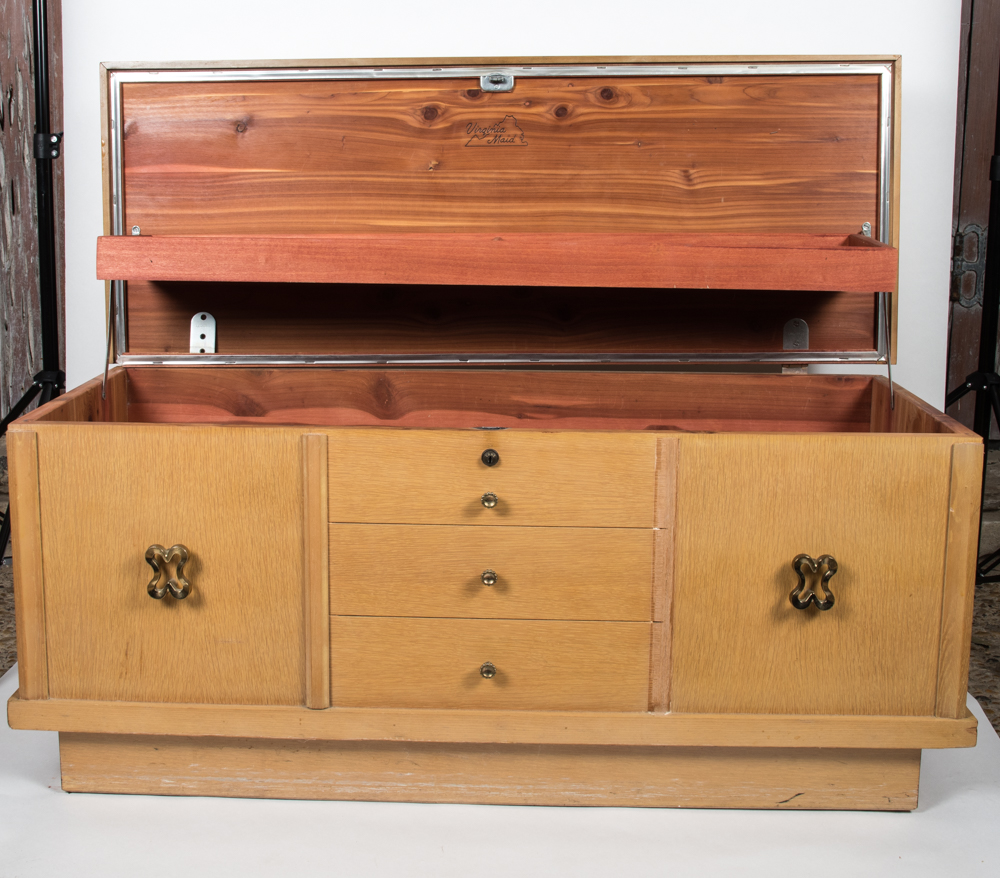 Mid Century Modern Cedar Chest By Virginia Maid EBTH