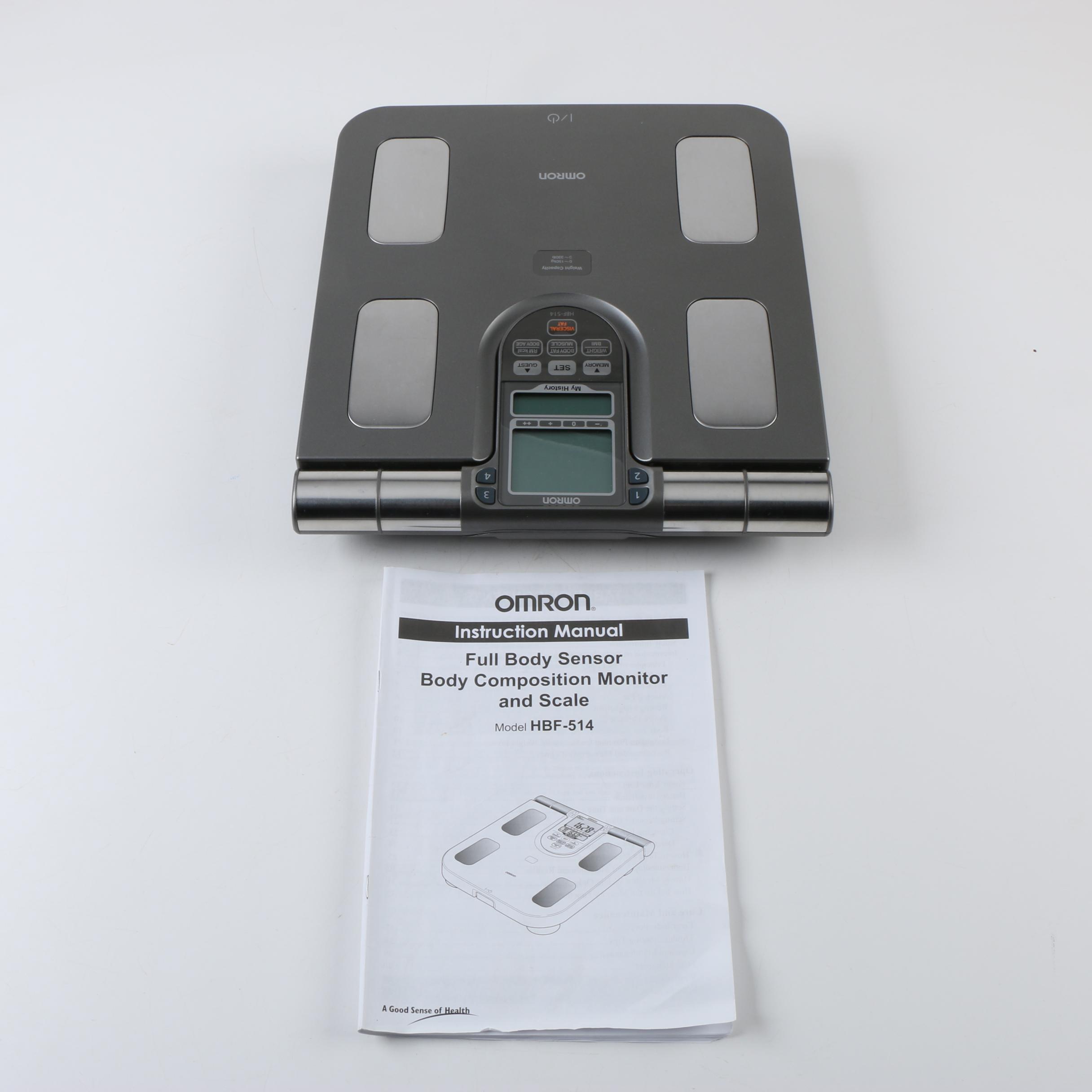 Omron Full Body Sensor Body Composition Monitor and Scale EBTH